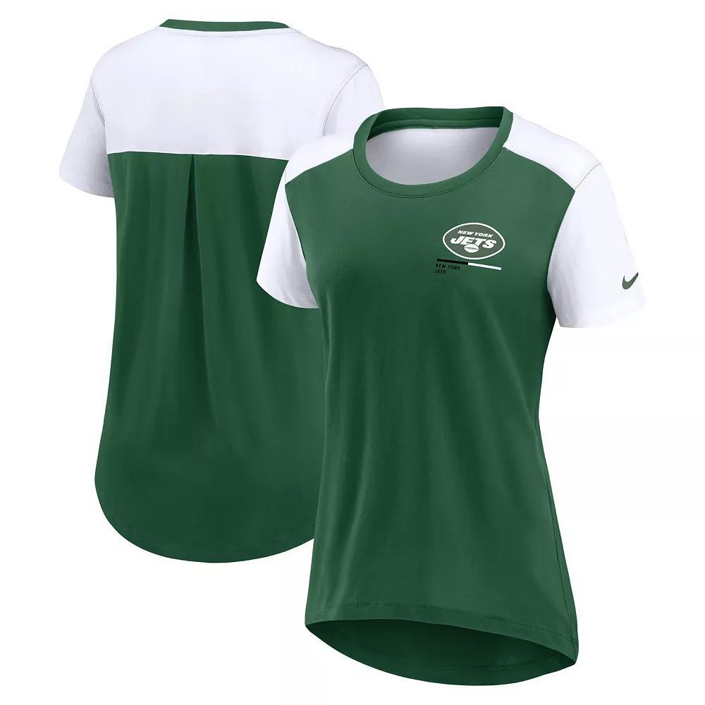 Women's Nike  Green New York Jets Performance Fashion T-Shirt, Size: XL Product Image