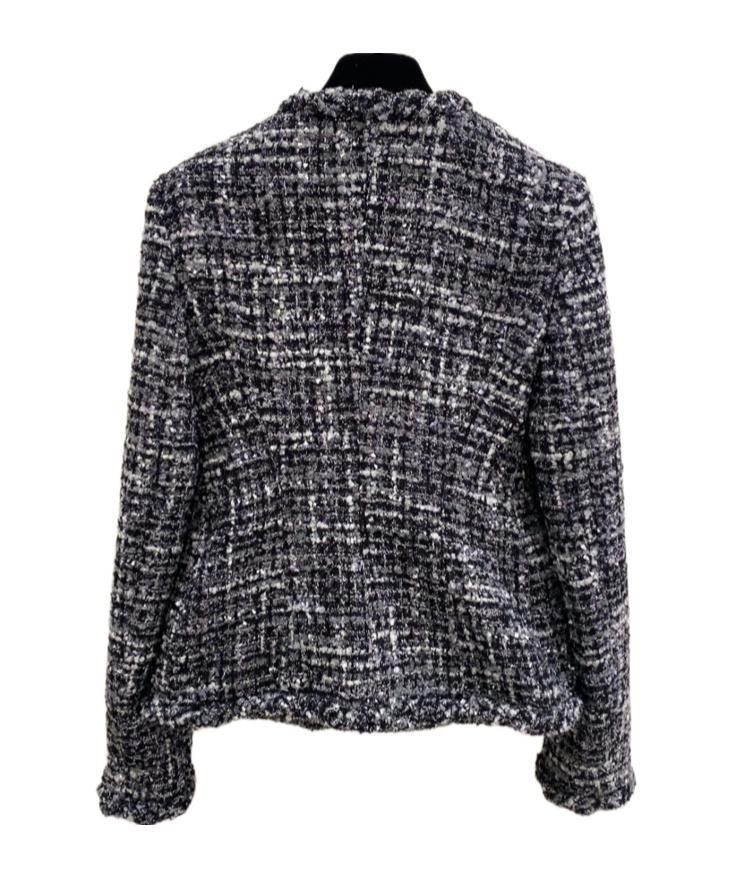 VALENTINO Tweed Jacket In Black Product Image