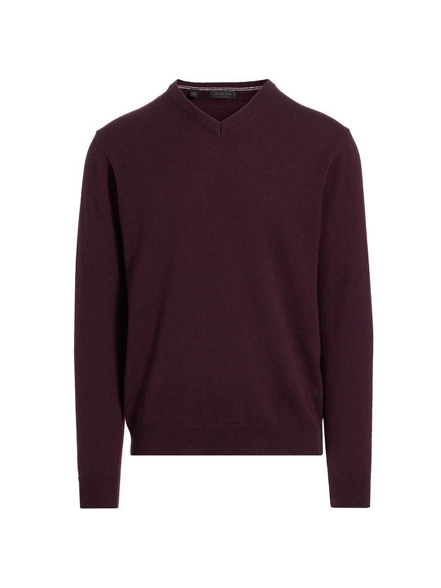 Mens COLLECTION Cashmere V-Neck Sweater Product Image