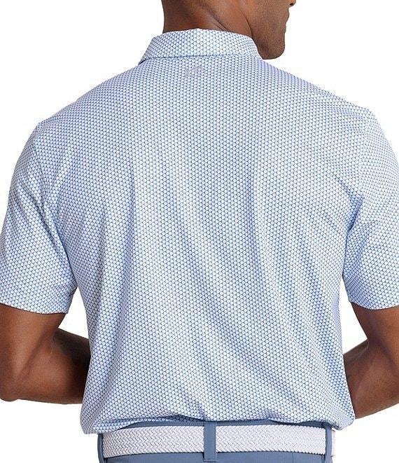 Southern Tide Performance Stretch Driver On The Ball Printed Short Sleeve Polo Shirt Product Image