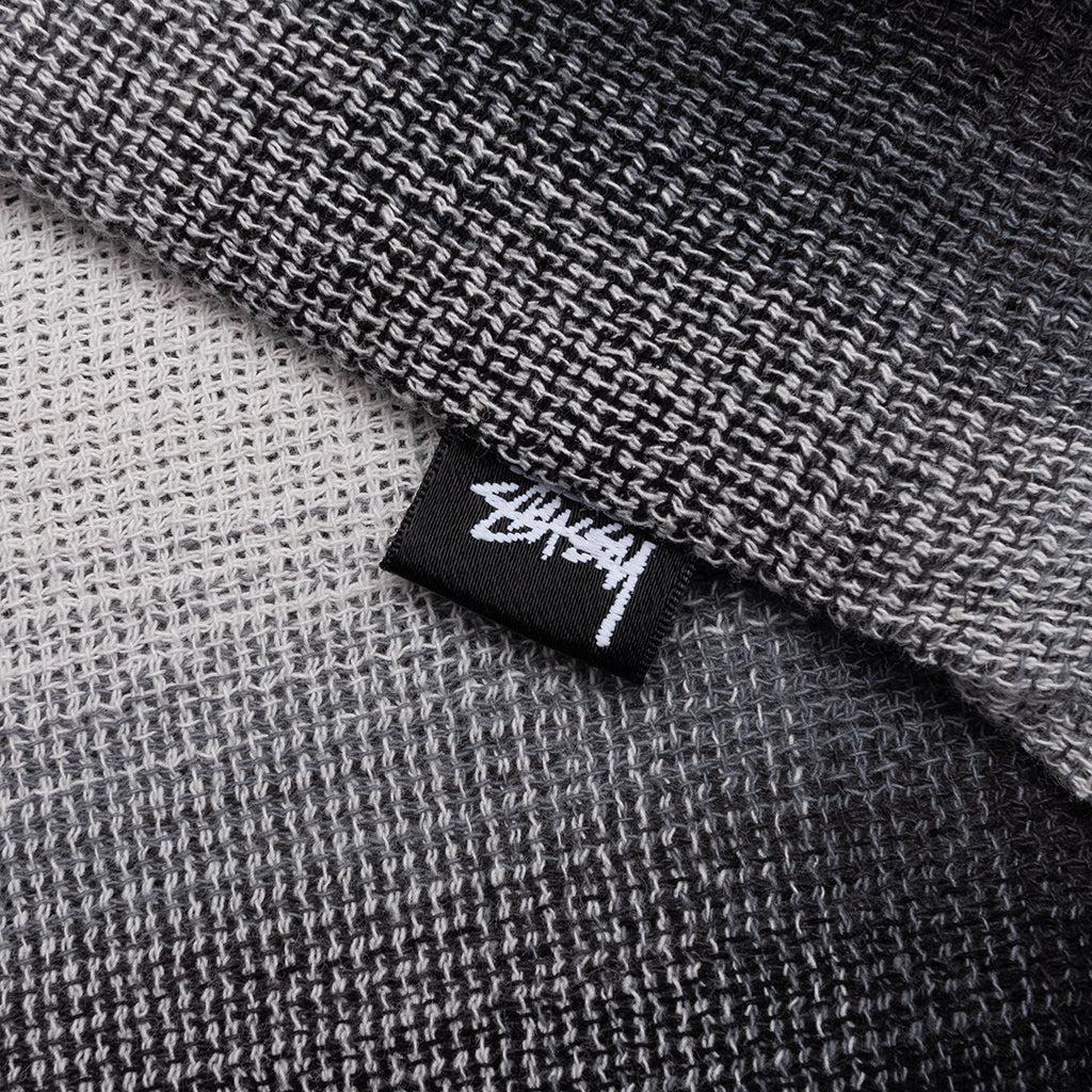 Loose Weave Plaid Shirt - Grey Male Product Image