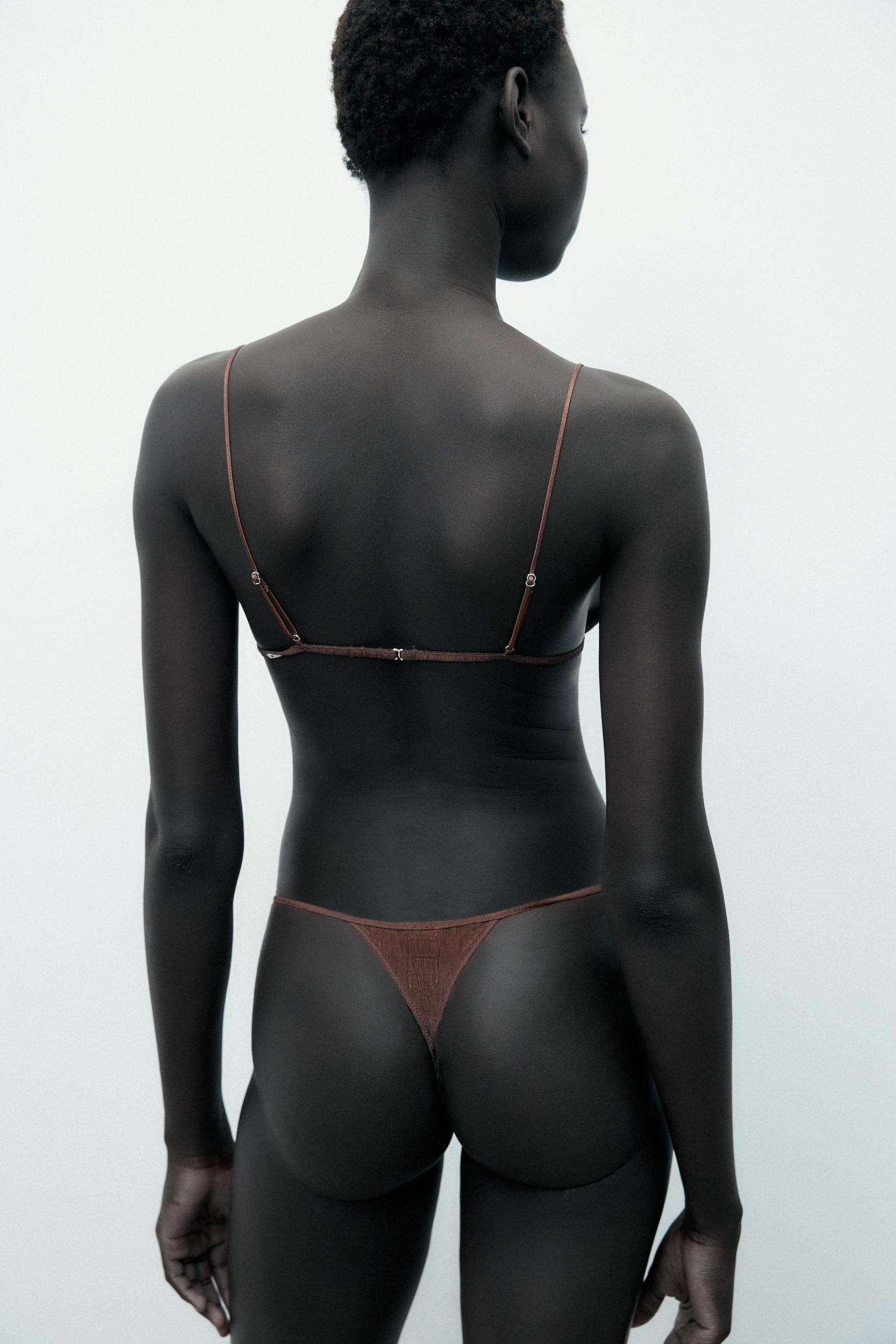 LIMITED EDITION STRUCTURED SILK BRALETTE Product Image
