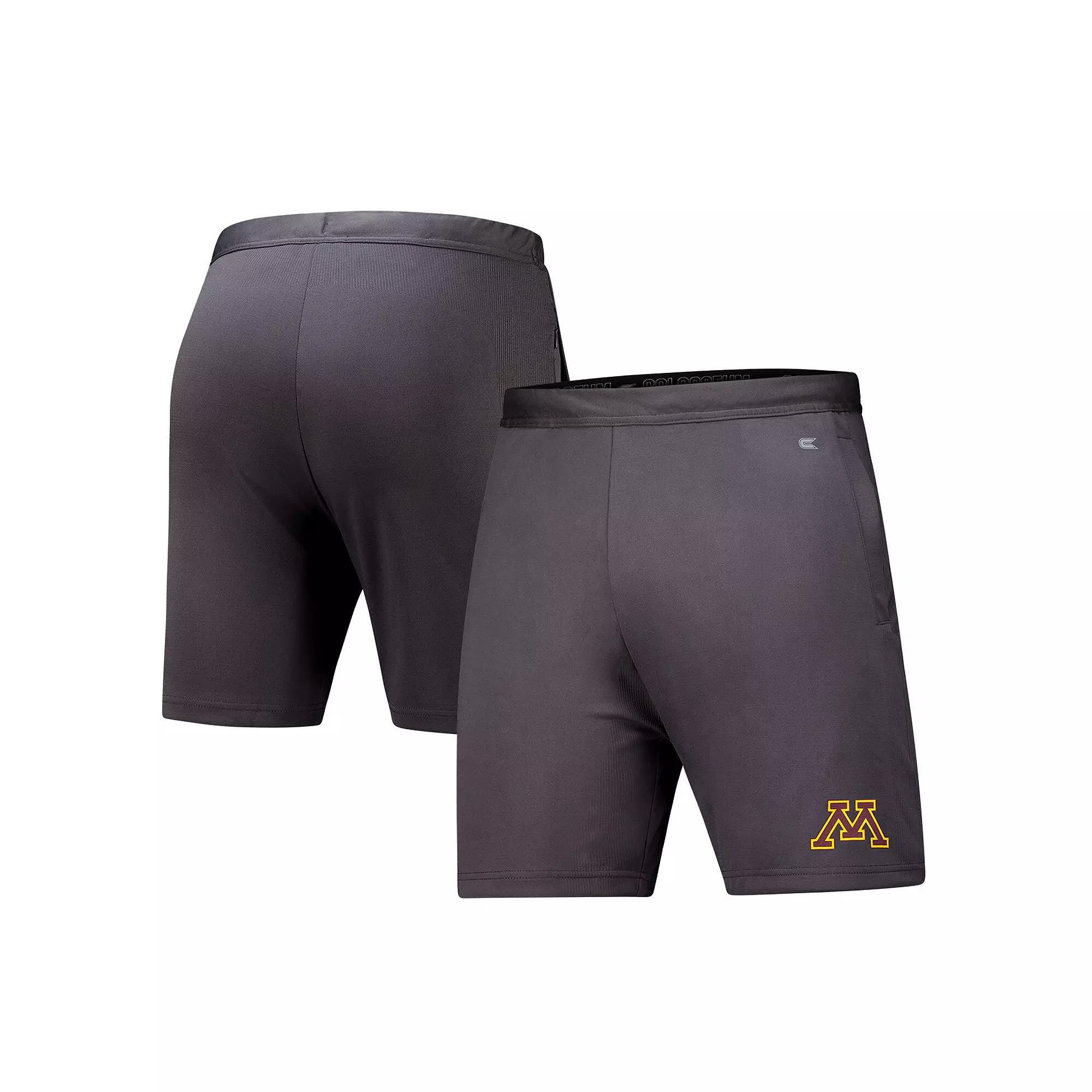 Men's Colosseum Charcoal Minnesota Golden Gophers Forget Shorts,  Product Image