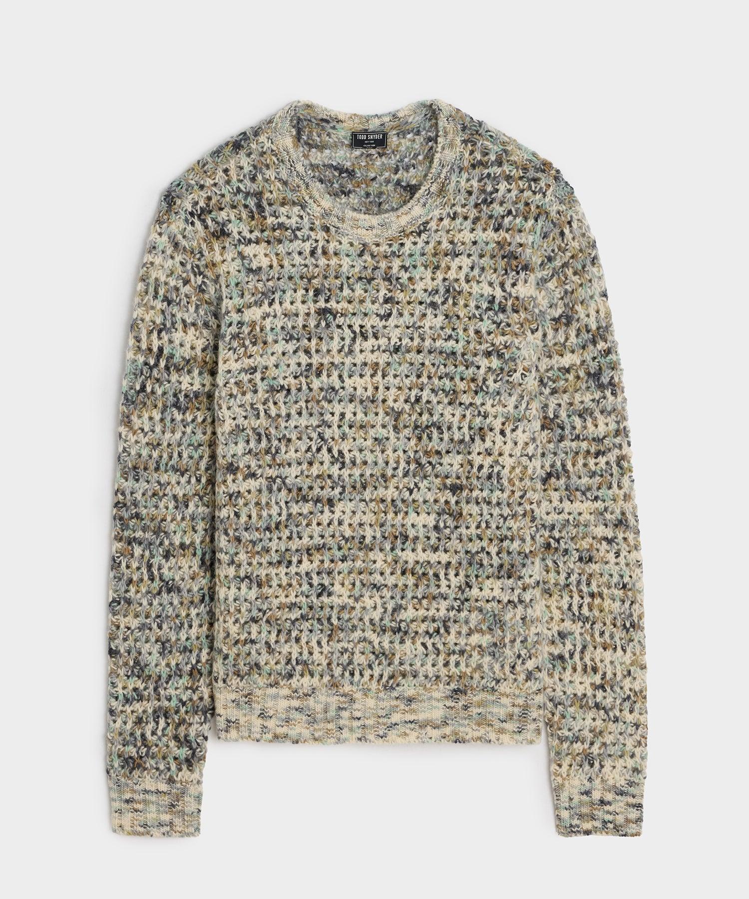 Wool Spacedye Crewneck Sweater Product Image