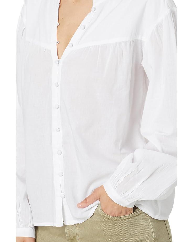 Linen Blend Blouse Product Image