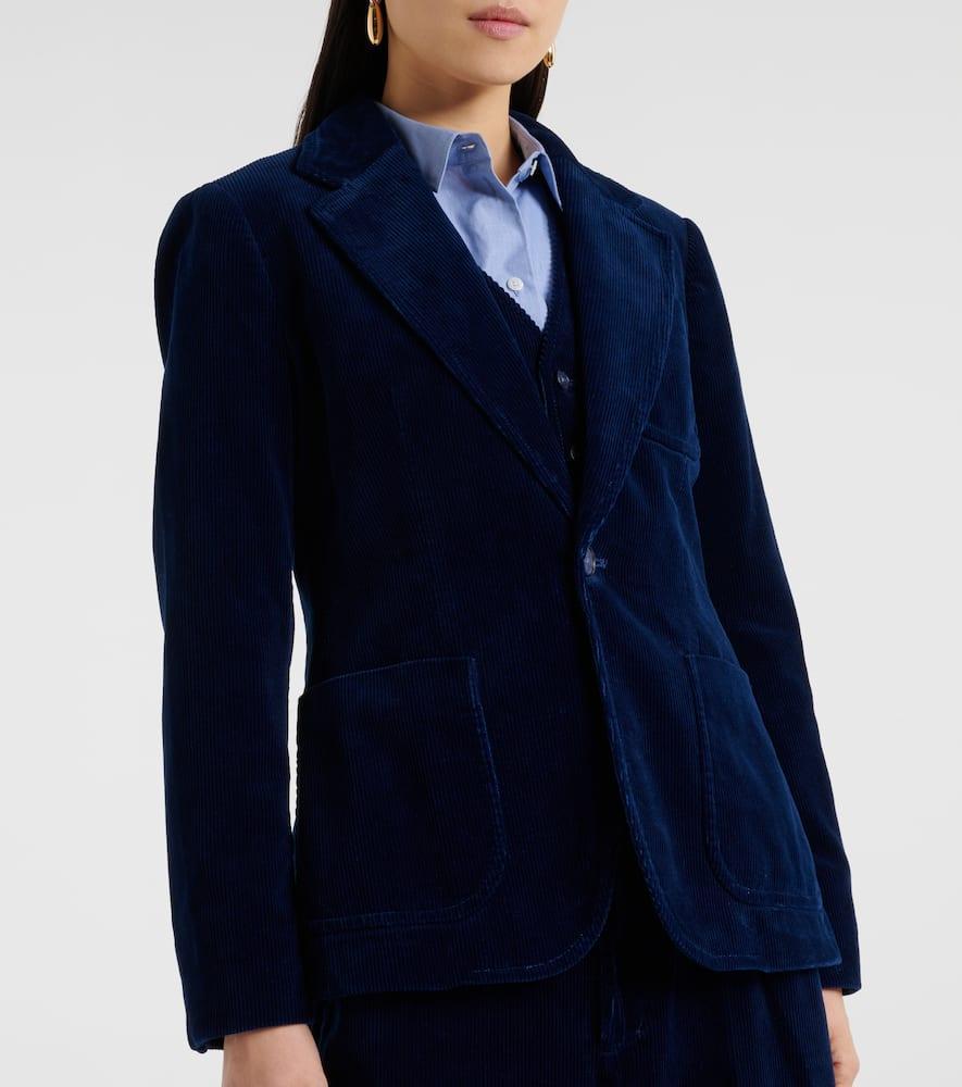 POLO RALPH LAUREN Corduroy Blazer In Blue Product Image