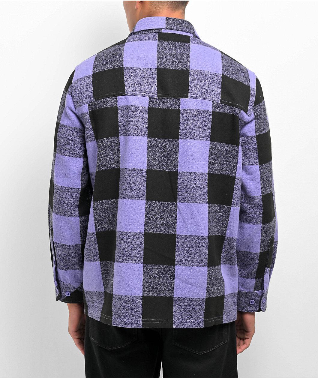 Empyre House Purple Flannel Shirt Product Image