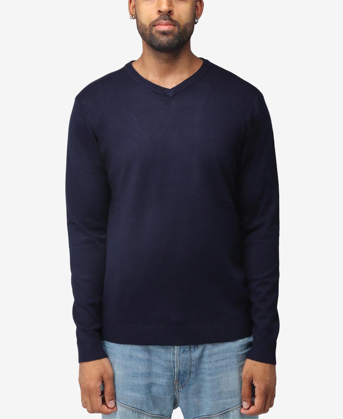 Mens Xray Fitted V-Neck Sweater Product Image