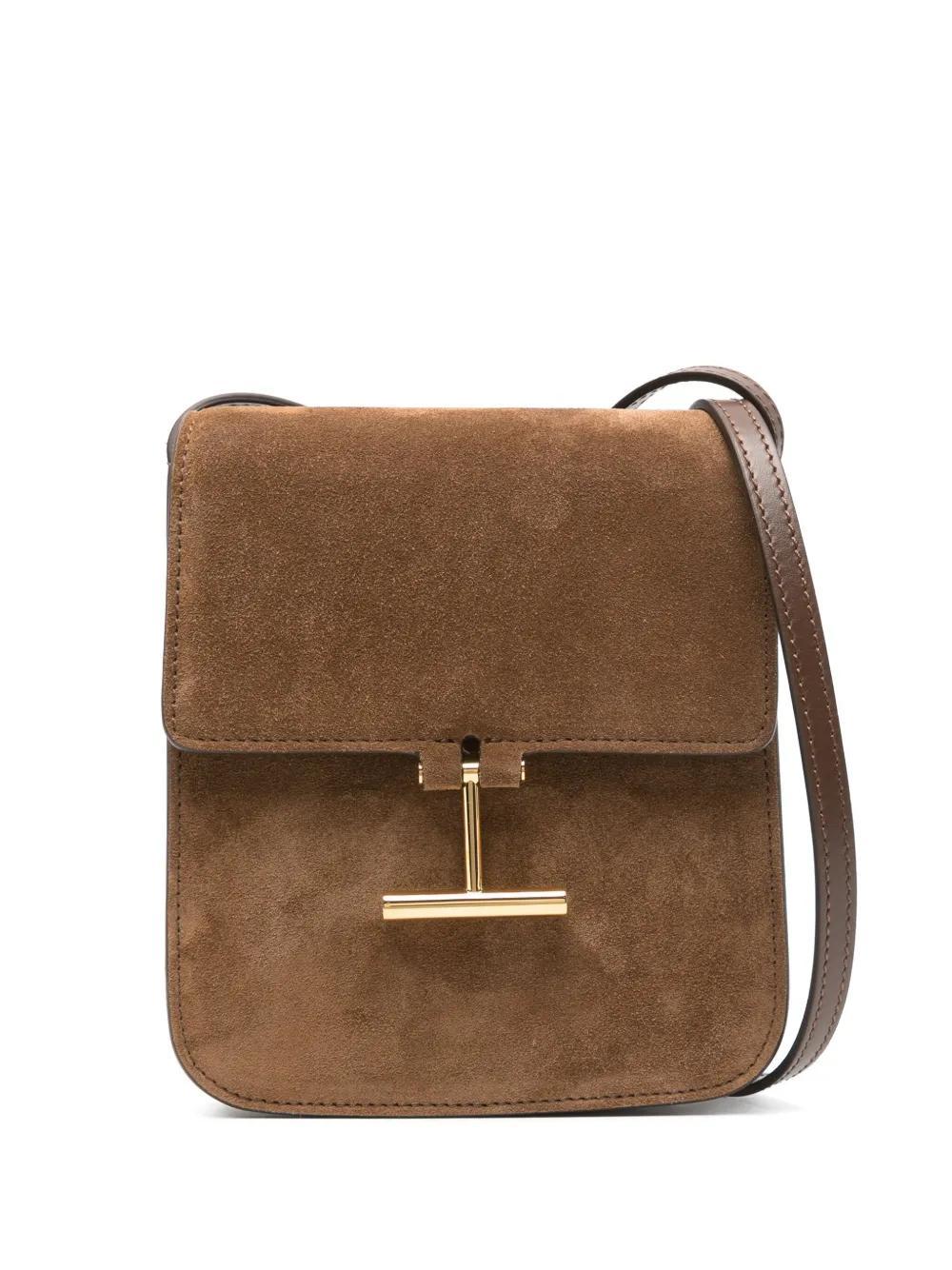 TOM FORD Mini Tara Crossbody Bag In Brown Product Image