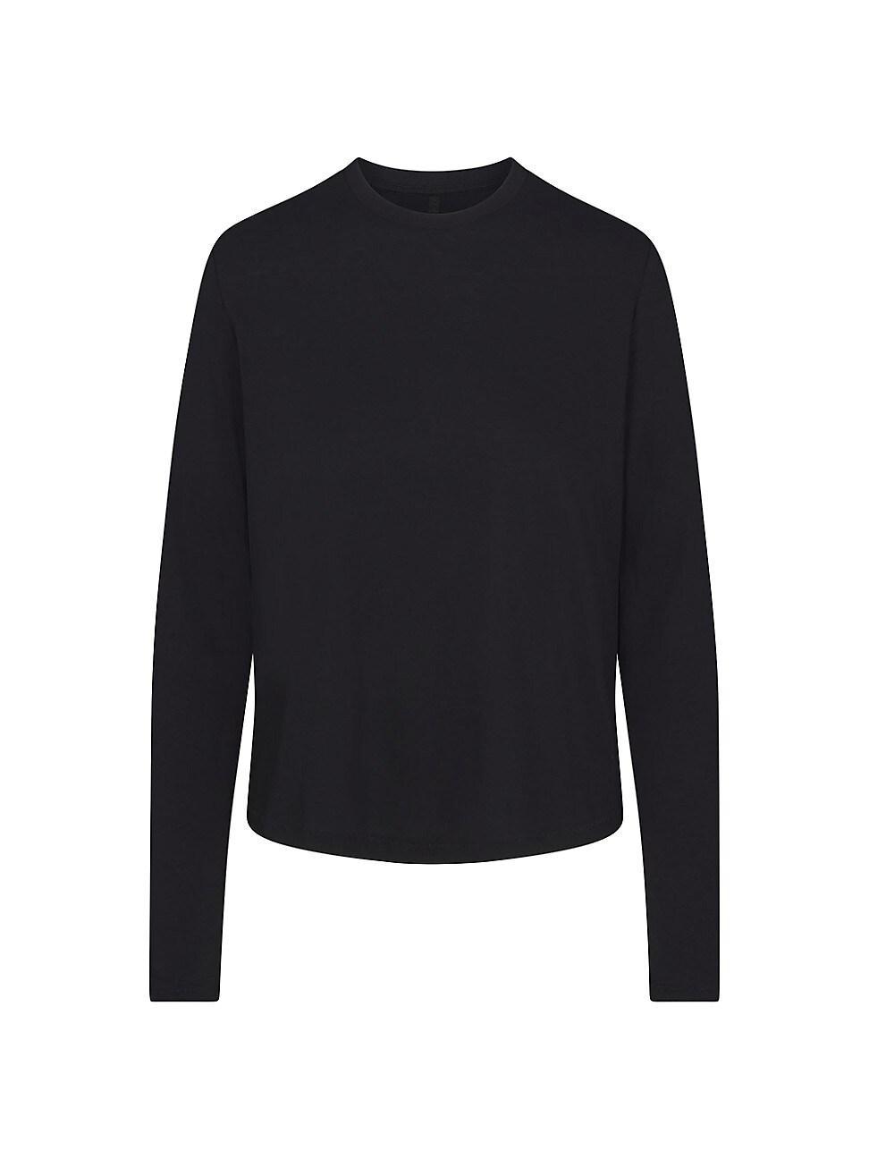 Womens Relaxed Tees Long-Sleeve T-Shirt Product Image