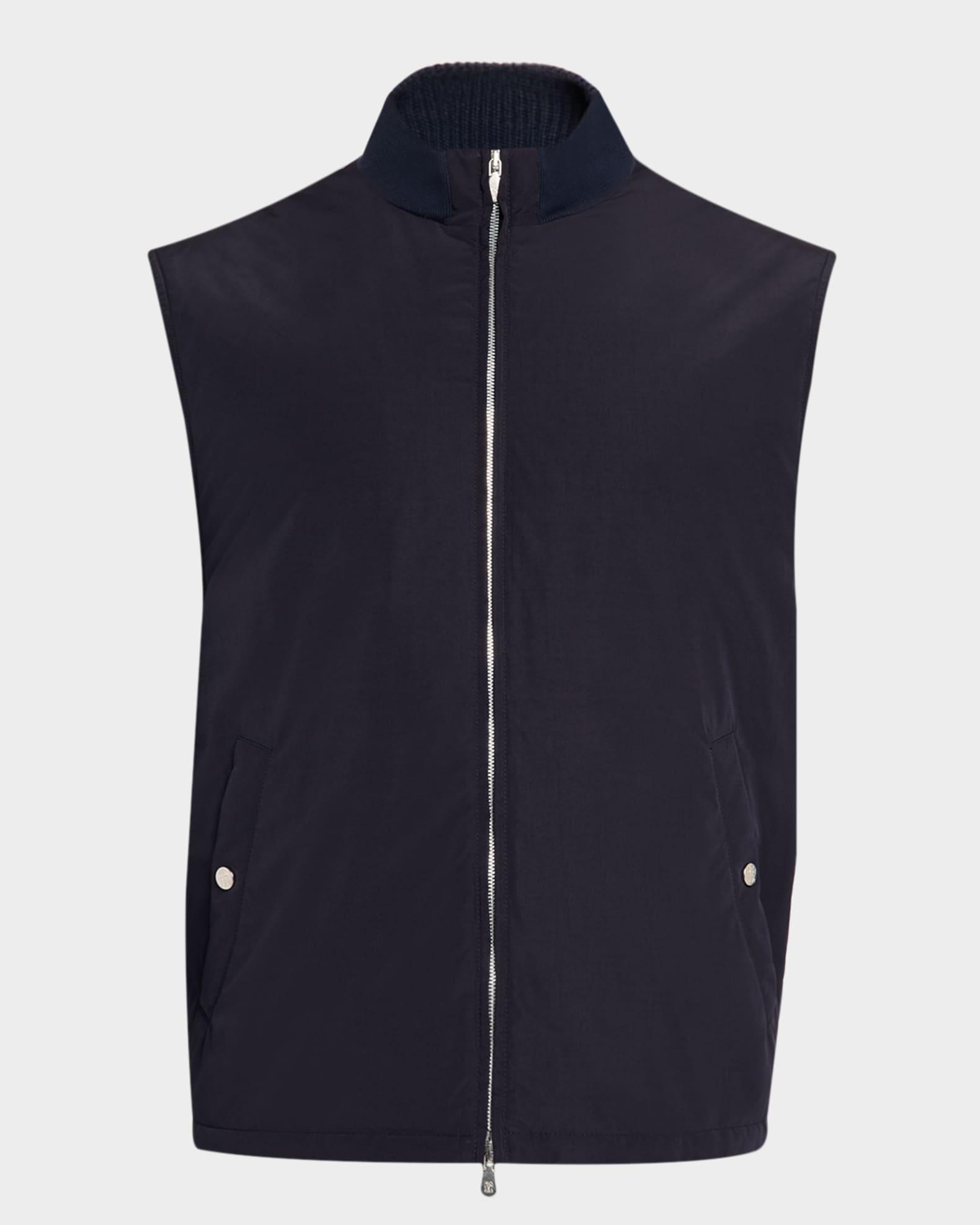 Men's High Summer Capsule Nylon Full-Zip Vest Product Image