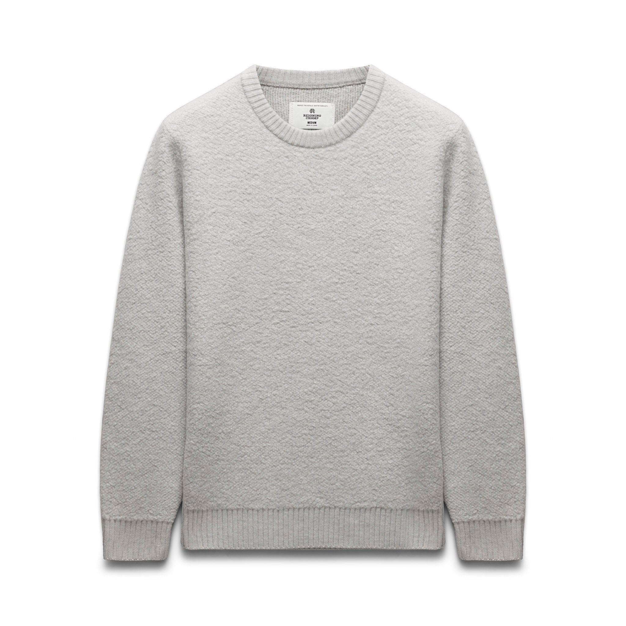 Textured Boucle Turf Crewneck Male Product Image