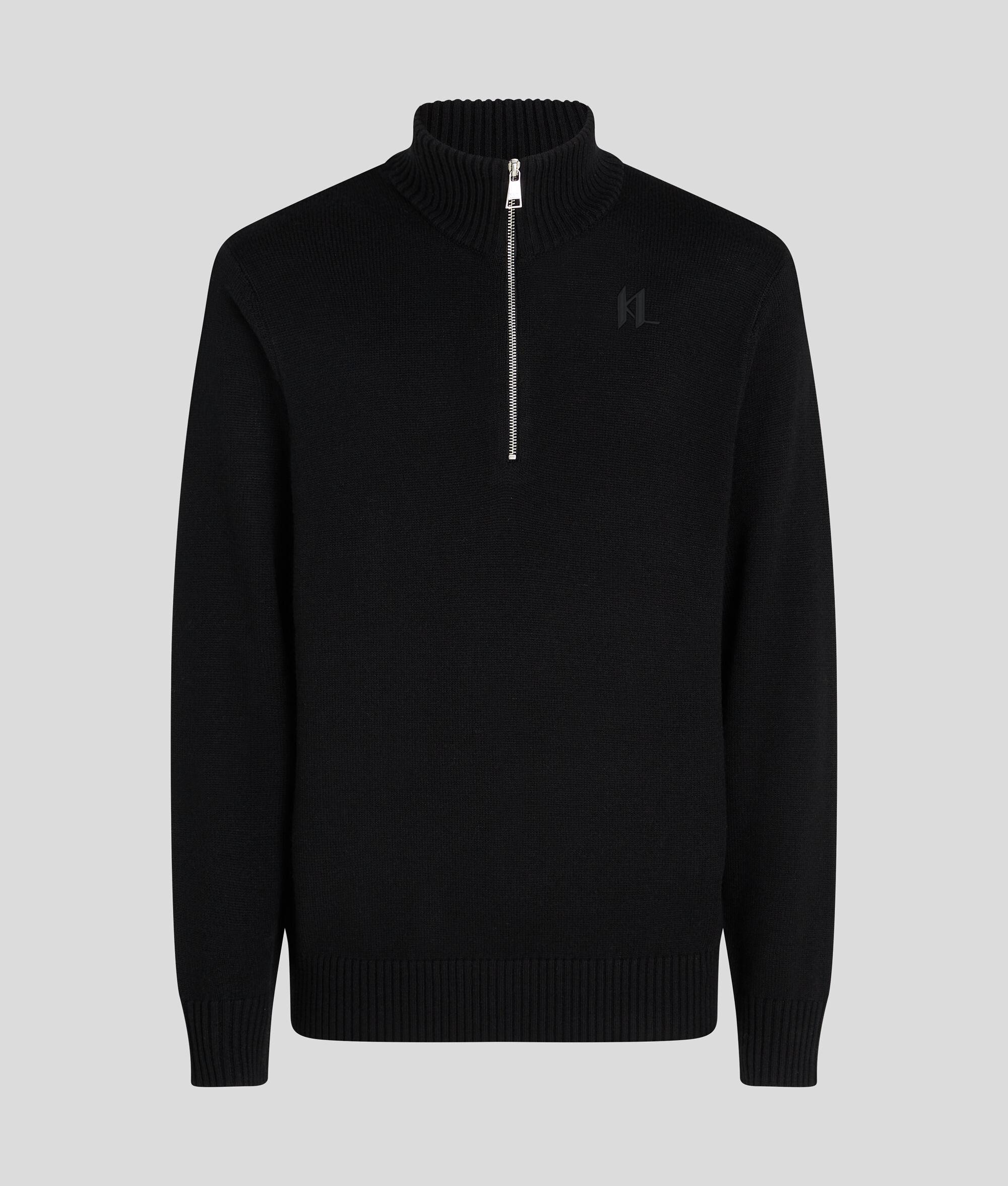 HALF-ZIP TURTLENECK SWEATER Product Image