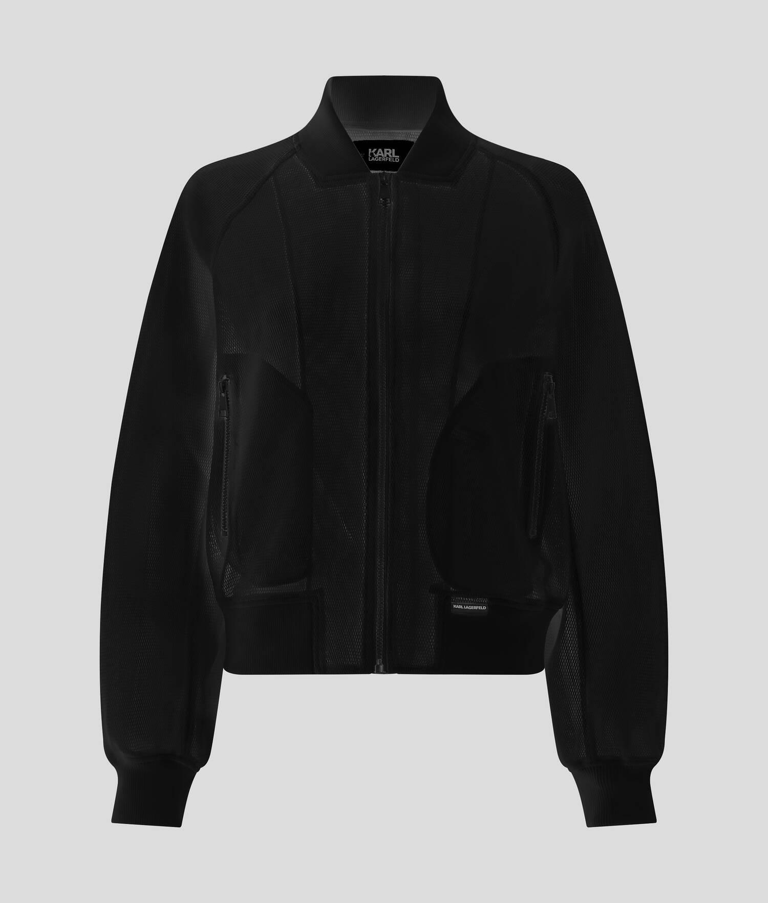 MESH BOMBER JACKET Product Image