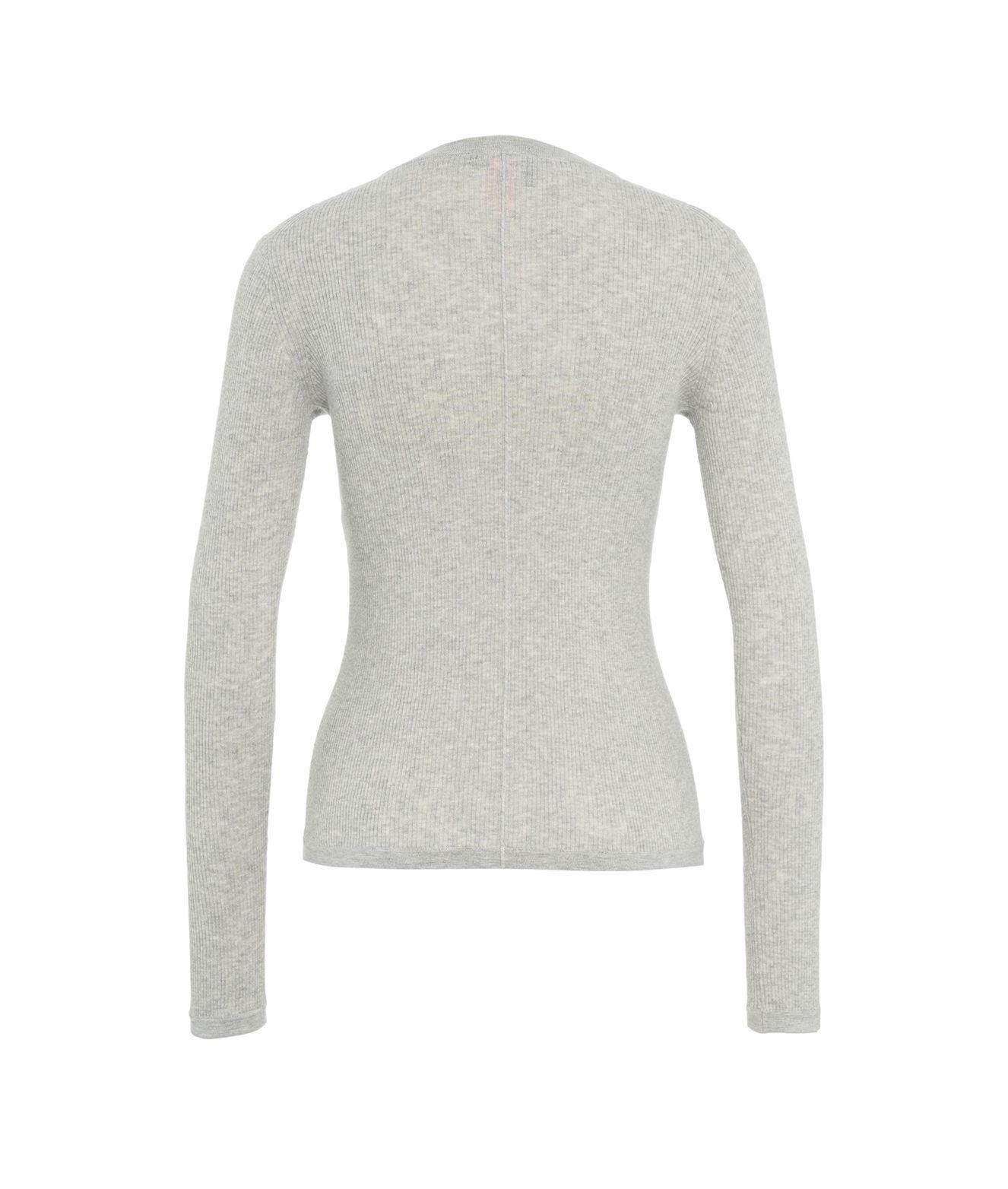 Ribbed long-sleeved shirt Product Image