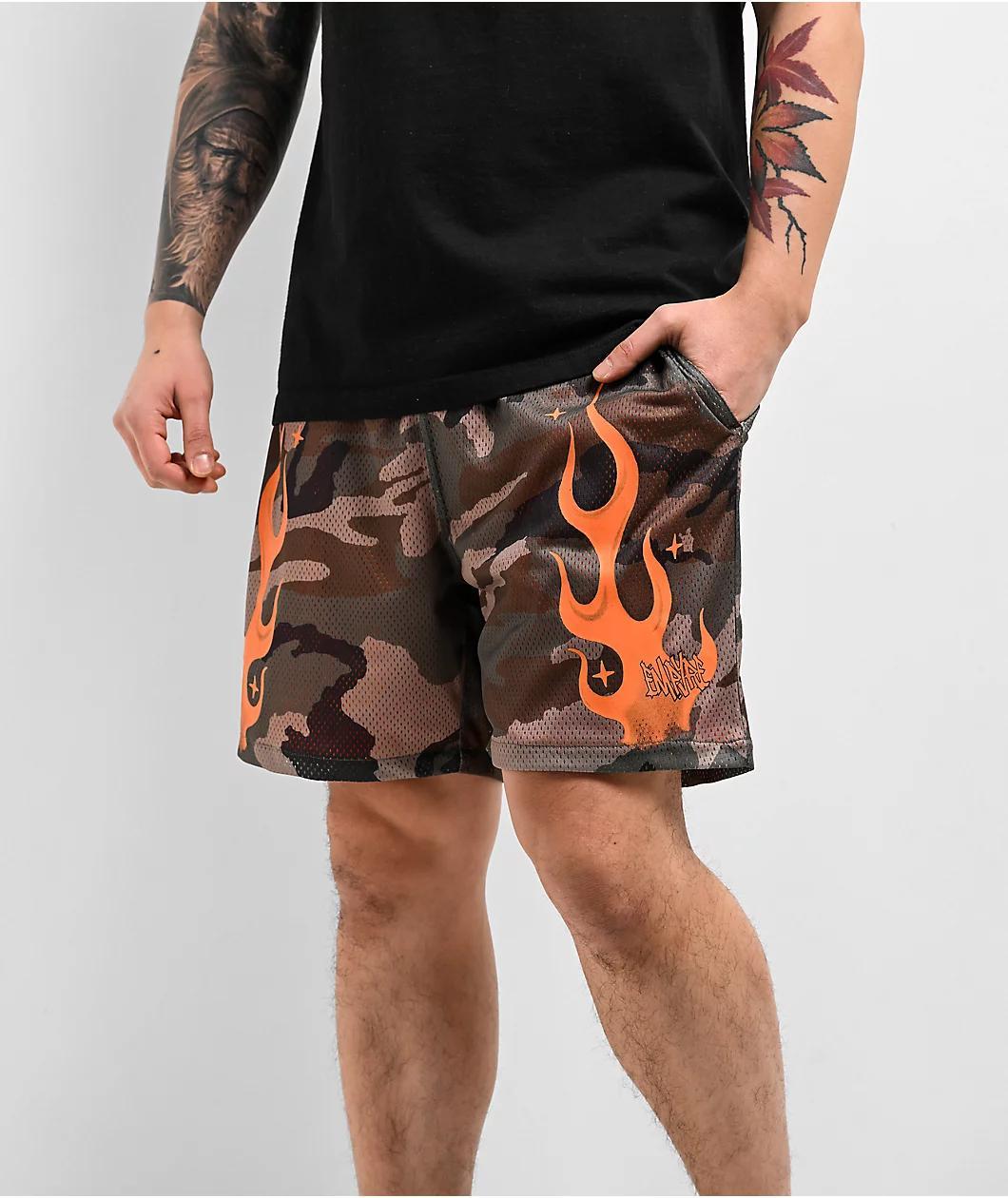 Empyre Seen It All Camo Mesh Shorts Product Image