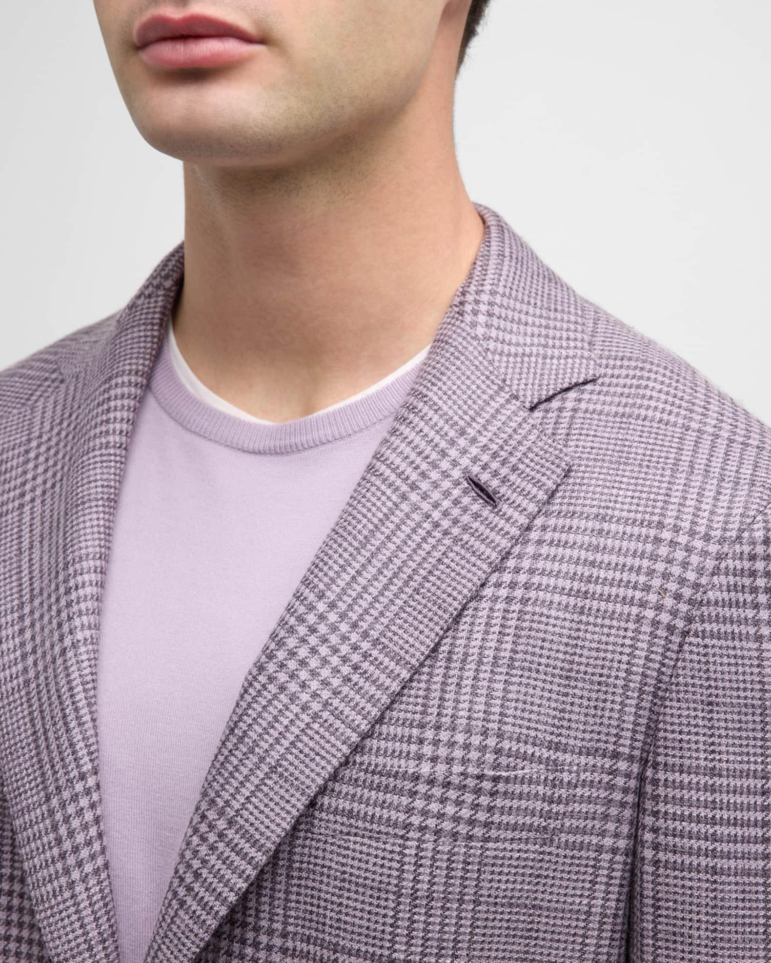 Men's Plaid Wool-Blend Sport Coat Product Image