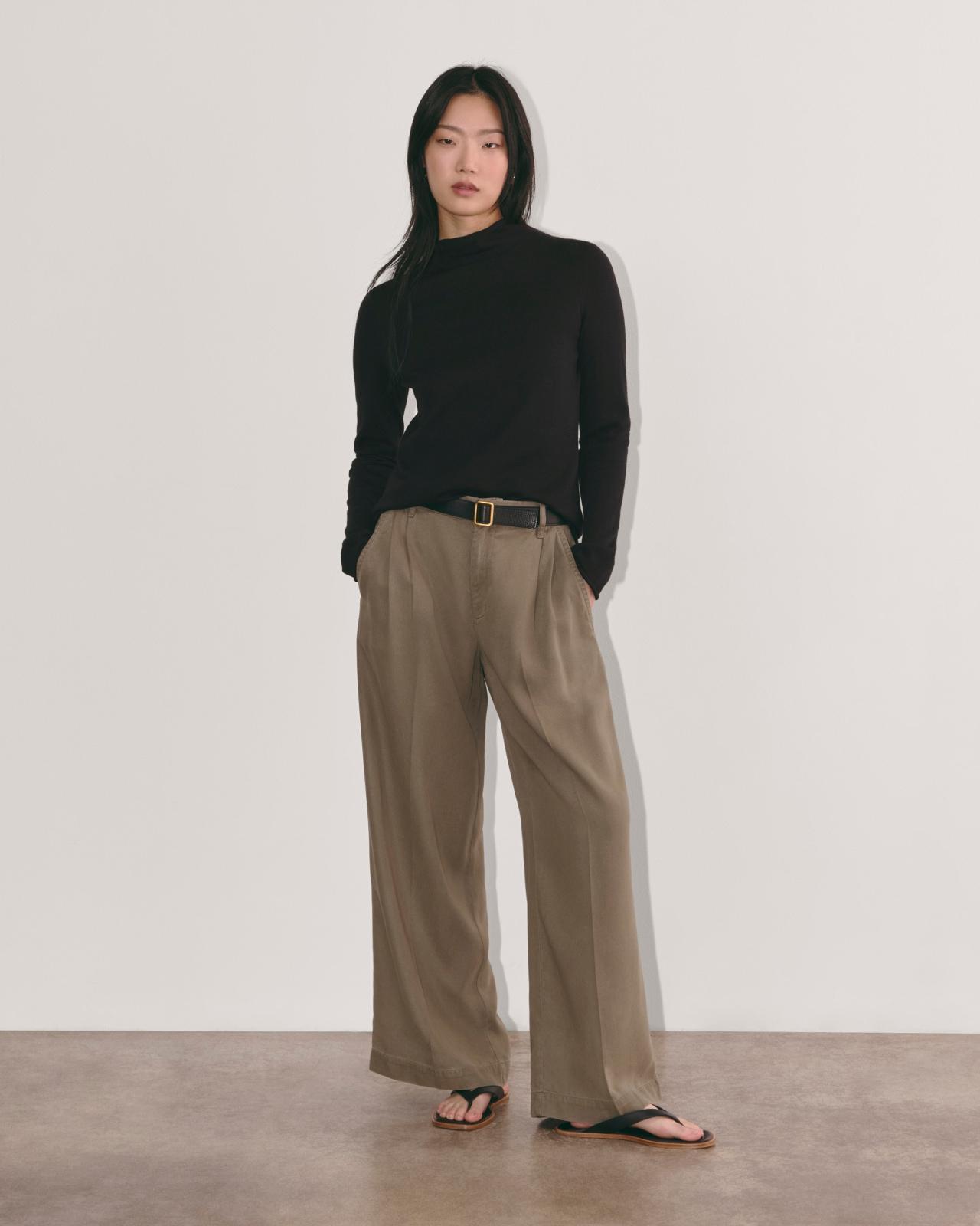 Womens Funnel Neck in Cotton Cashmere Sweater by Everlane Product Image