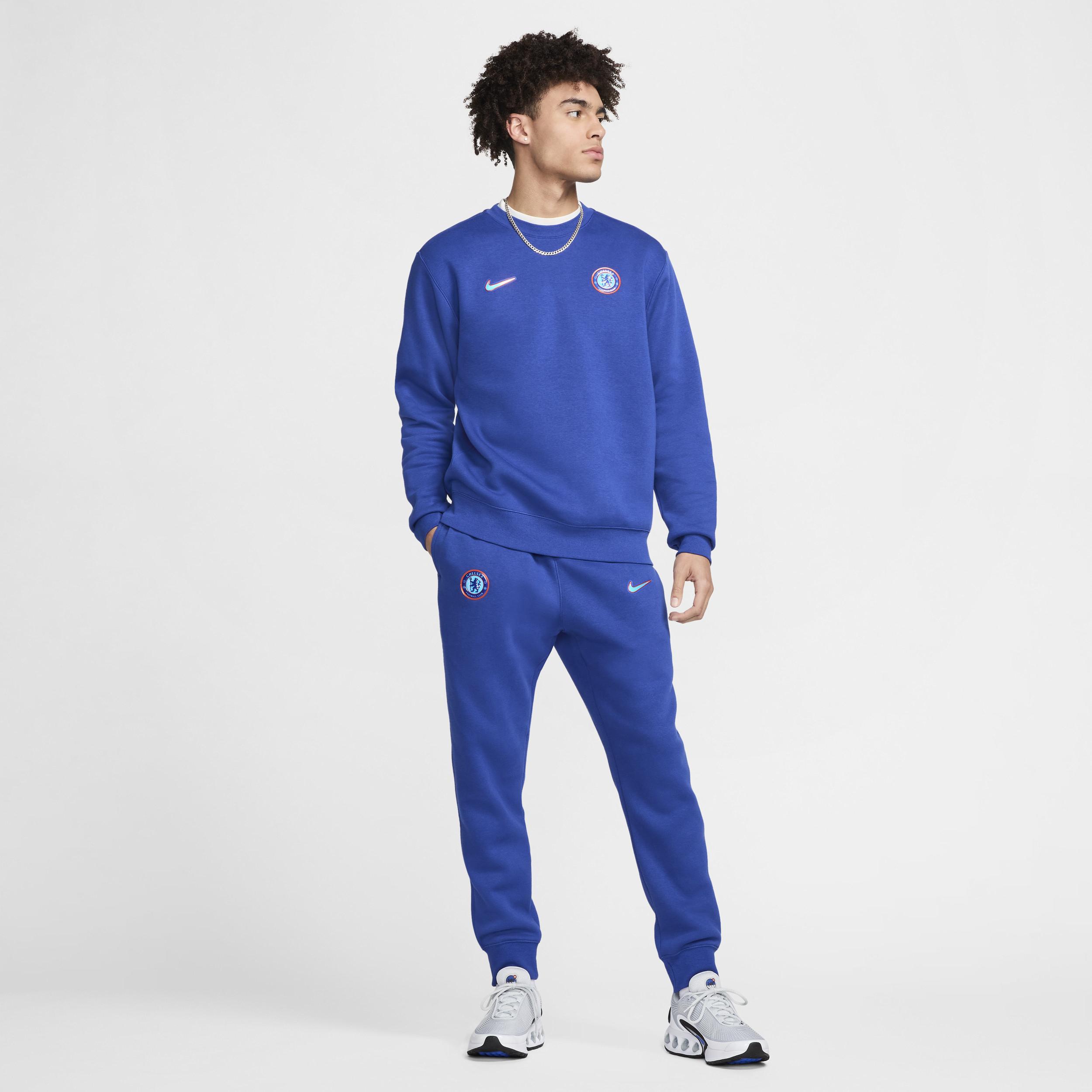 Chelsea FC Club Nike Mens Soccer Crew-Neck Sweatshirt Product Image