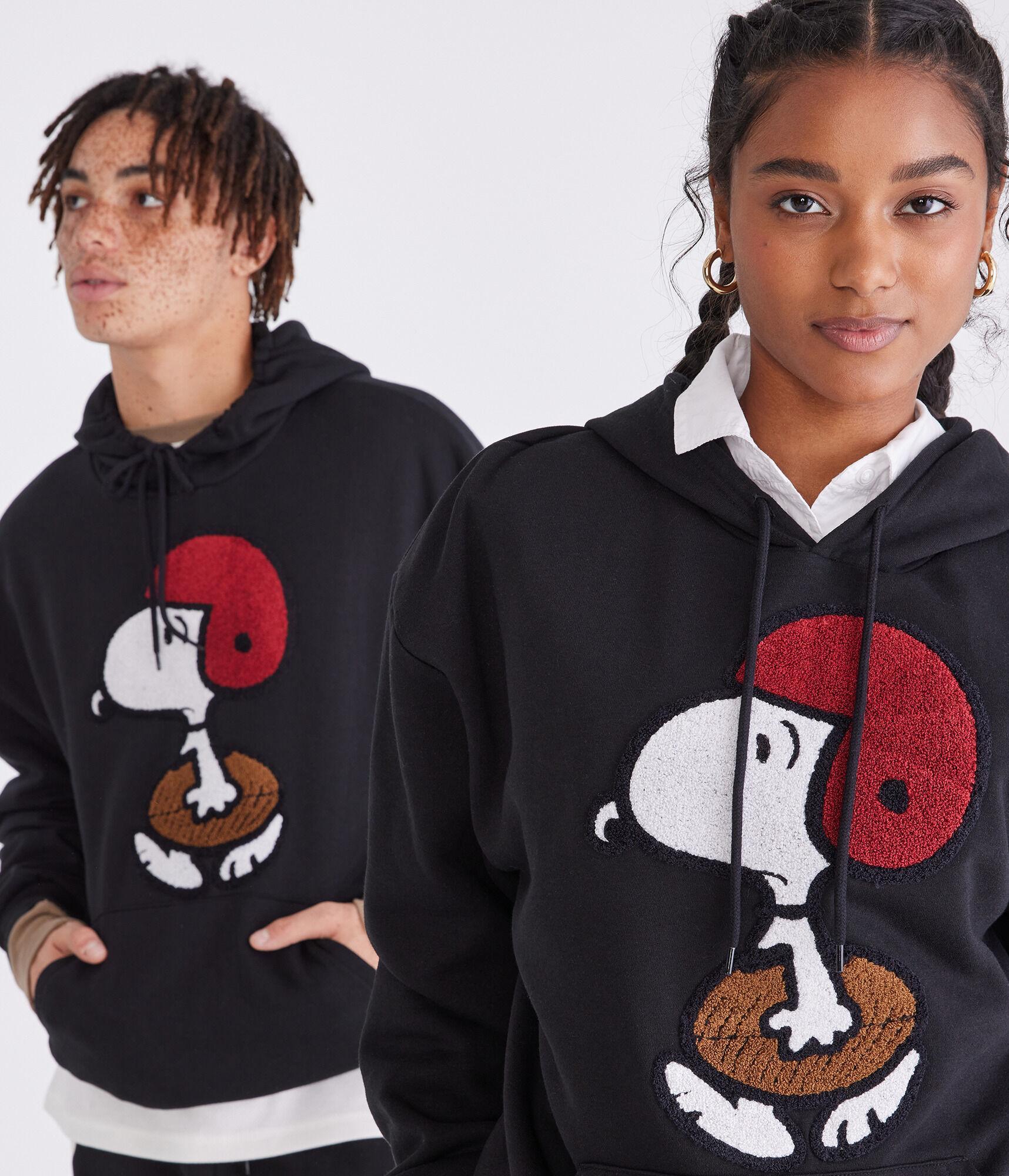 Peanuts® | Aéropostale Snoopy Football Pullover Hoodie Product Image