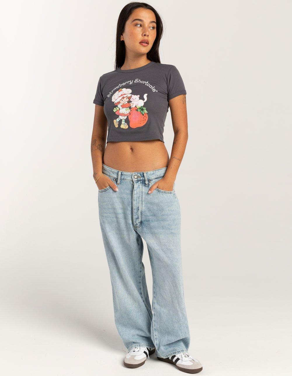 STRAWBERRY SHORTCAKE Womens Baby Tee Product Image