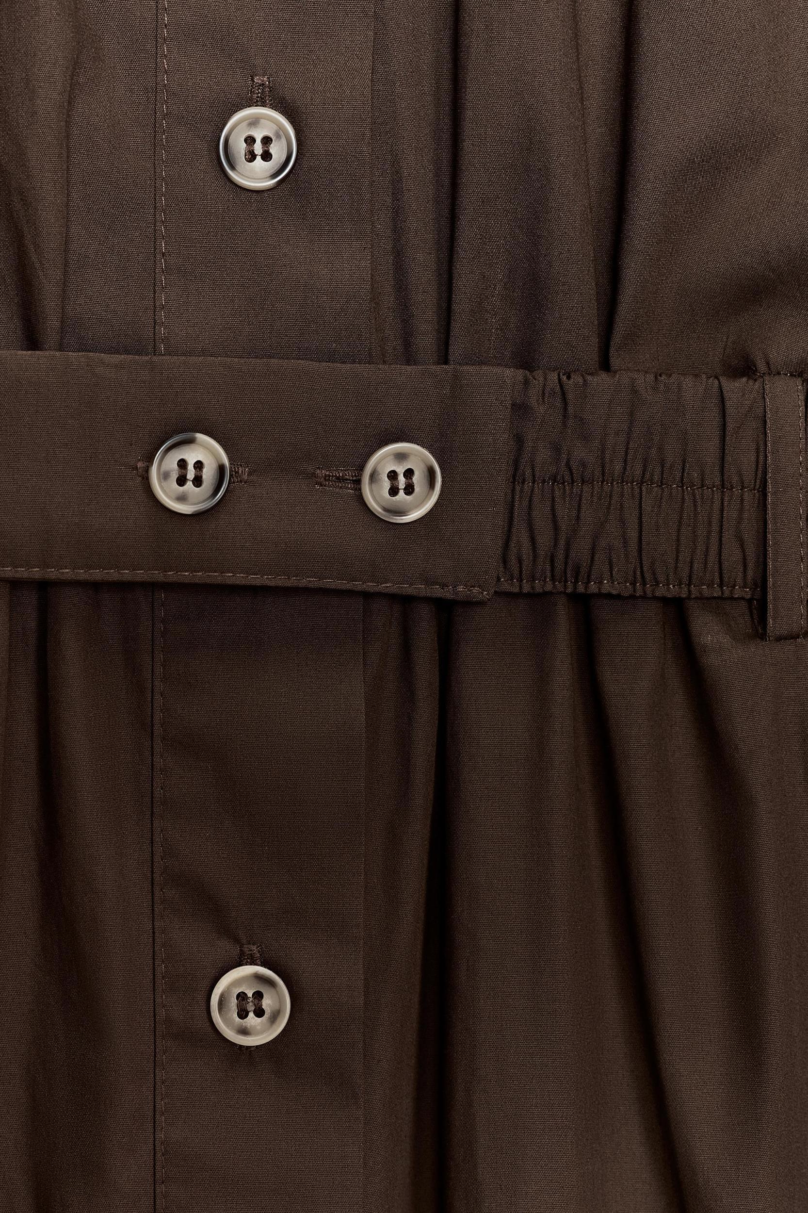 LONG POPLIN JUMPSUIT Product Image