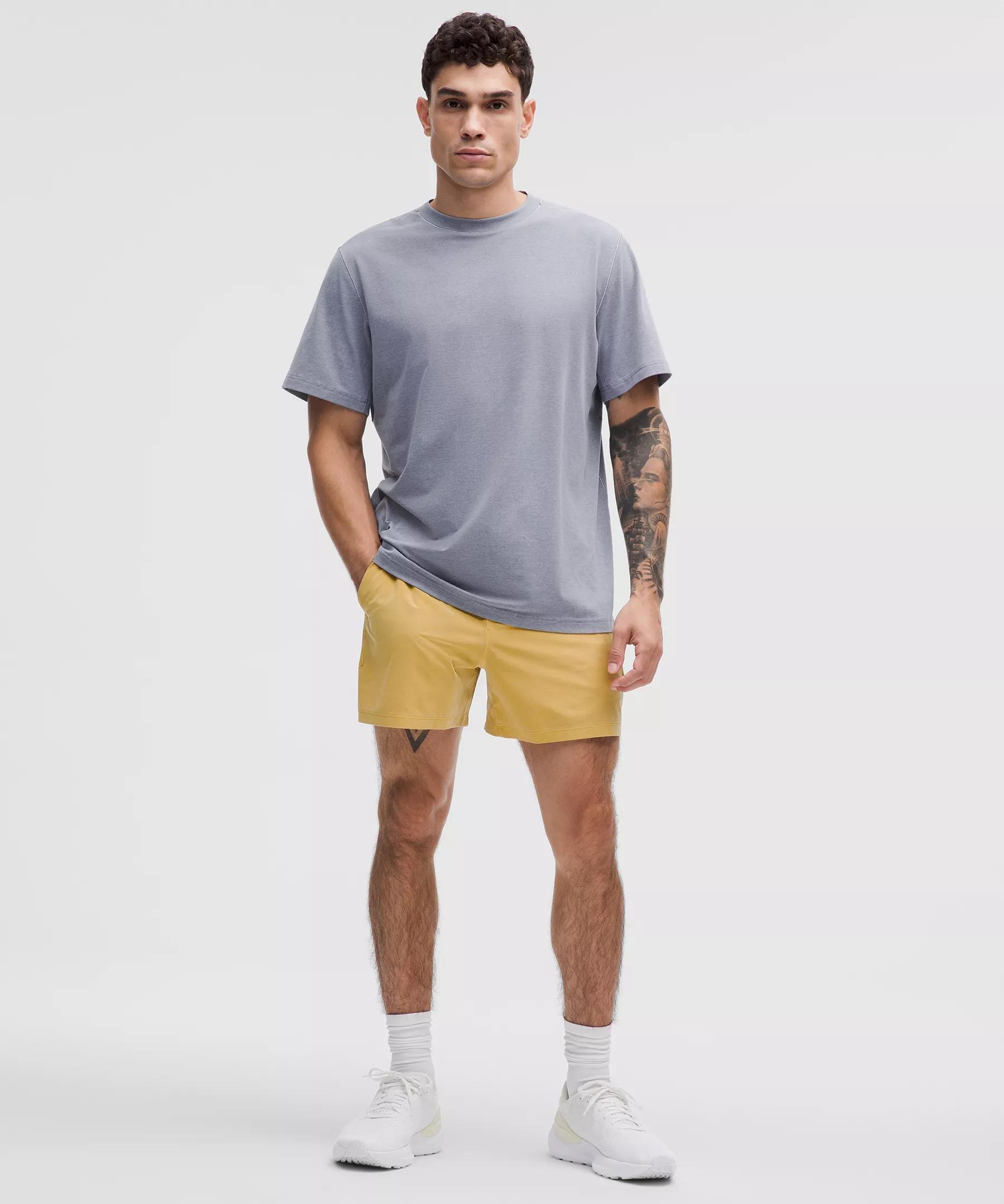 Relaxed-Fit Workout Short-Sleeve Shirt *Wash Product Image