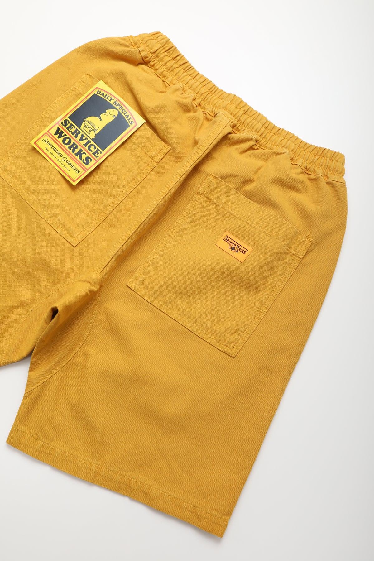 Service Works - Classic Chef Shorts - Gold Product Image