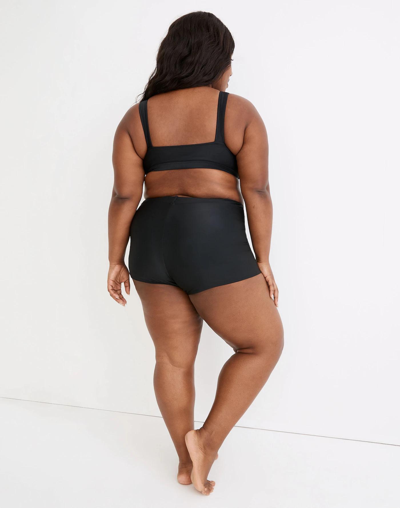 Plus Madewell Second Wave Bikini Shorts Bottom Product Image