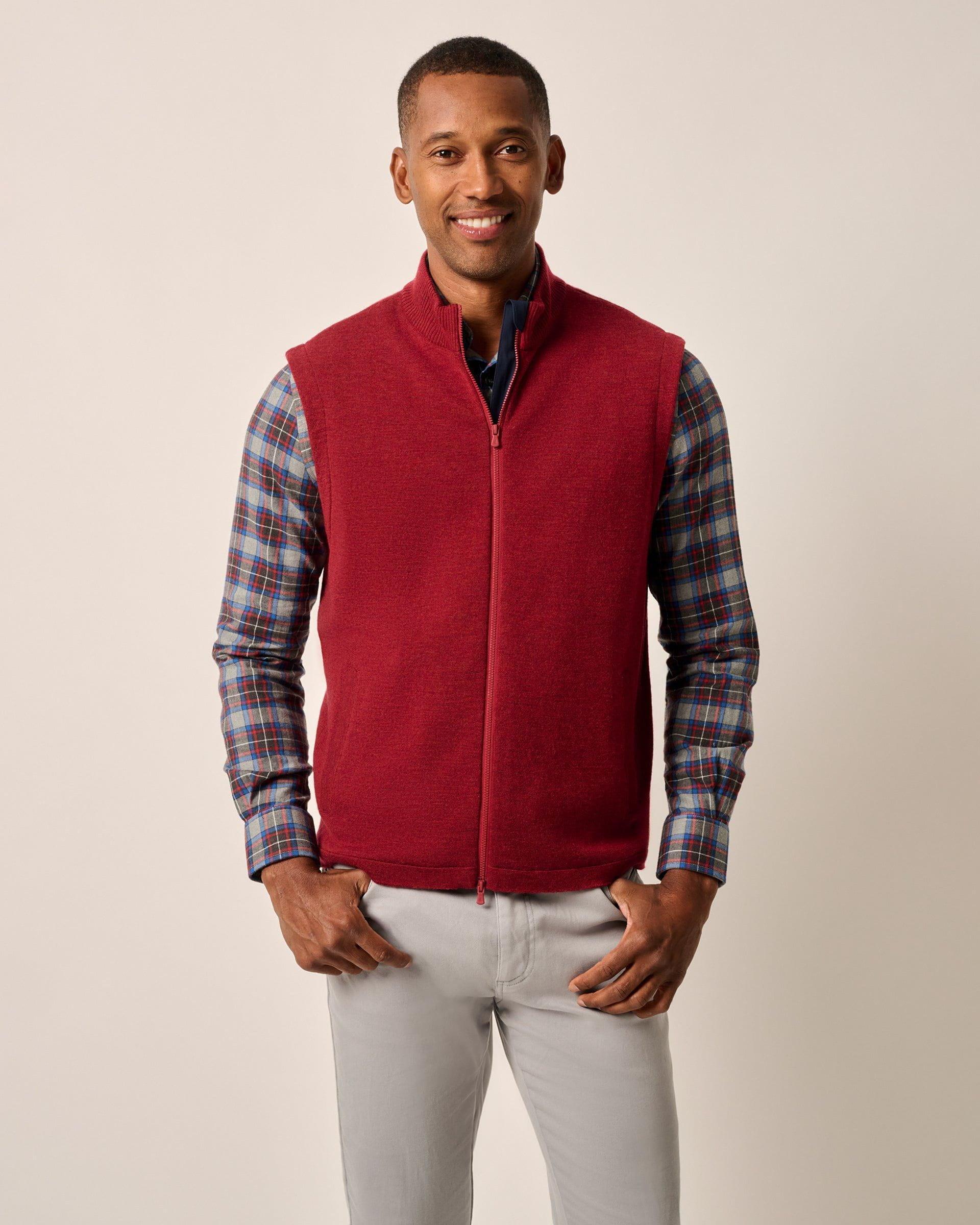 Garrison Knit Performance Vest Male Product Image