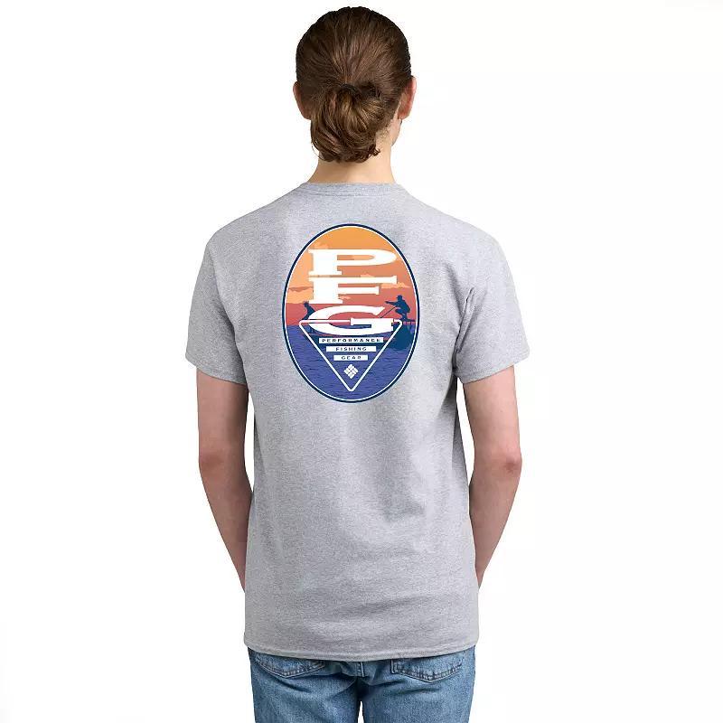 Mens Columbia PFG Print Short Sleeve Graphic Tee Product Image