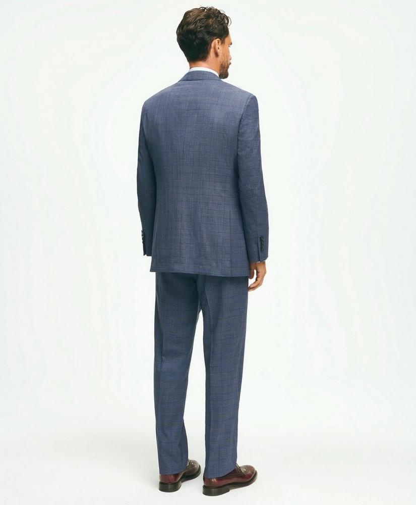 Traditional Fit Wool Checked 1818 Suit Product Image