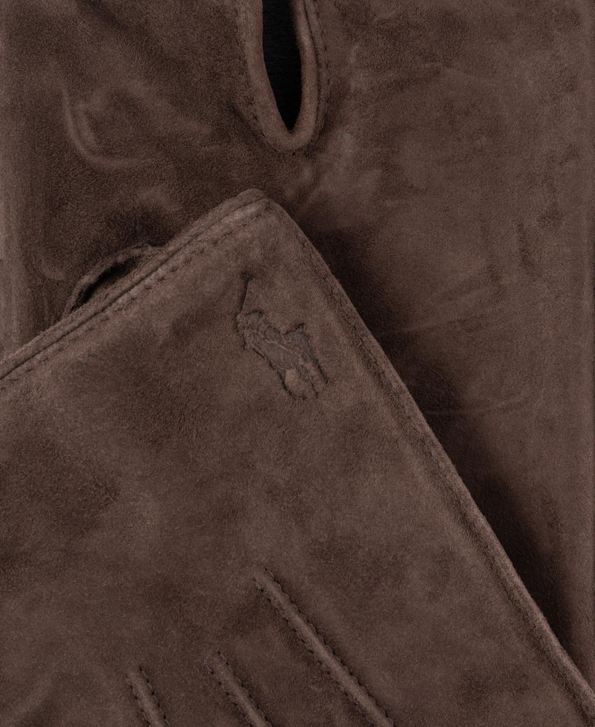 POLO RALPH LAUREN Men's Everyday Suede Glove In Dark Brown Product Image