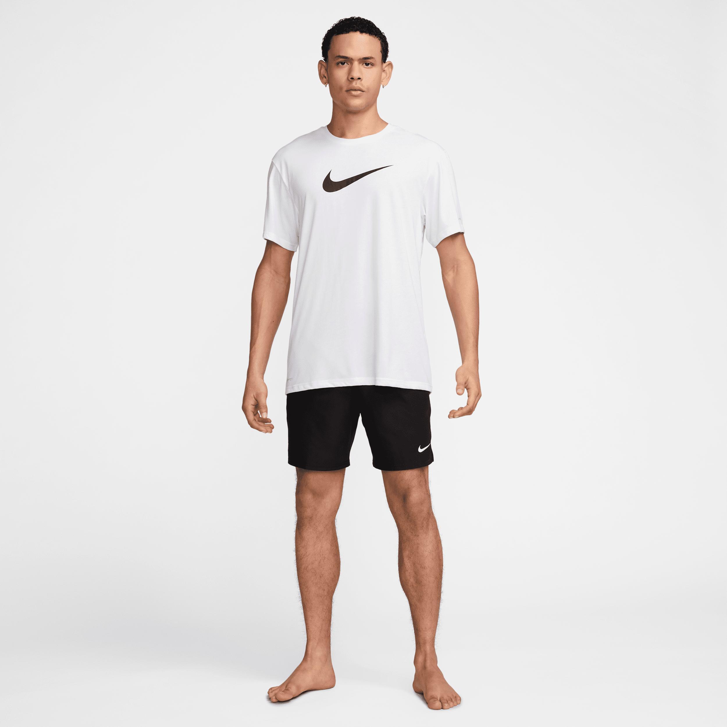 Nike Mens Swim Hydroguard Short-Sleeve Top | NESSF523-100 Product Image