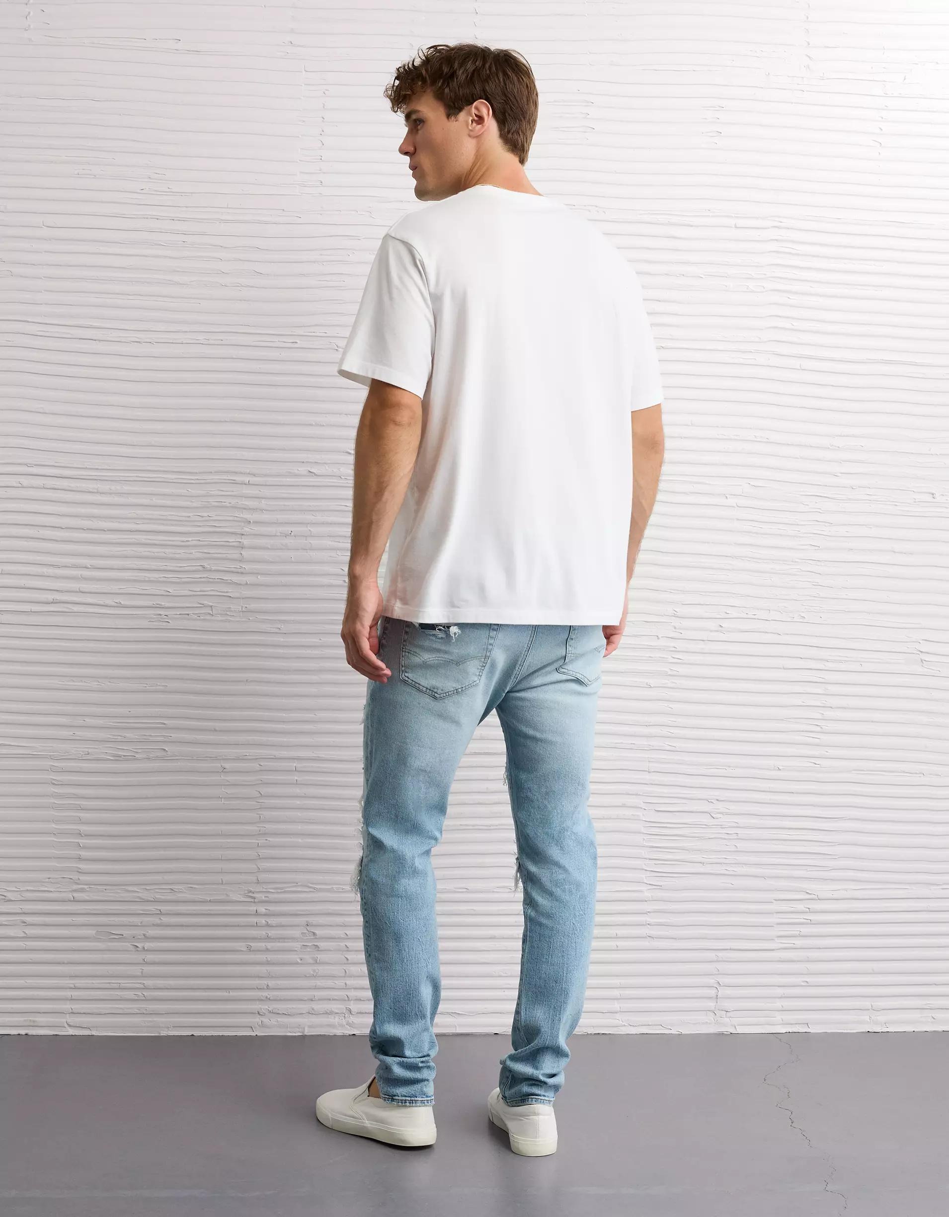 AE AirFlex+ Patched Athletic Fit Jean Product Image