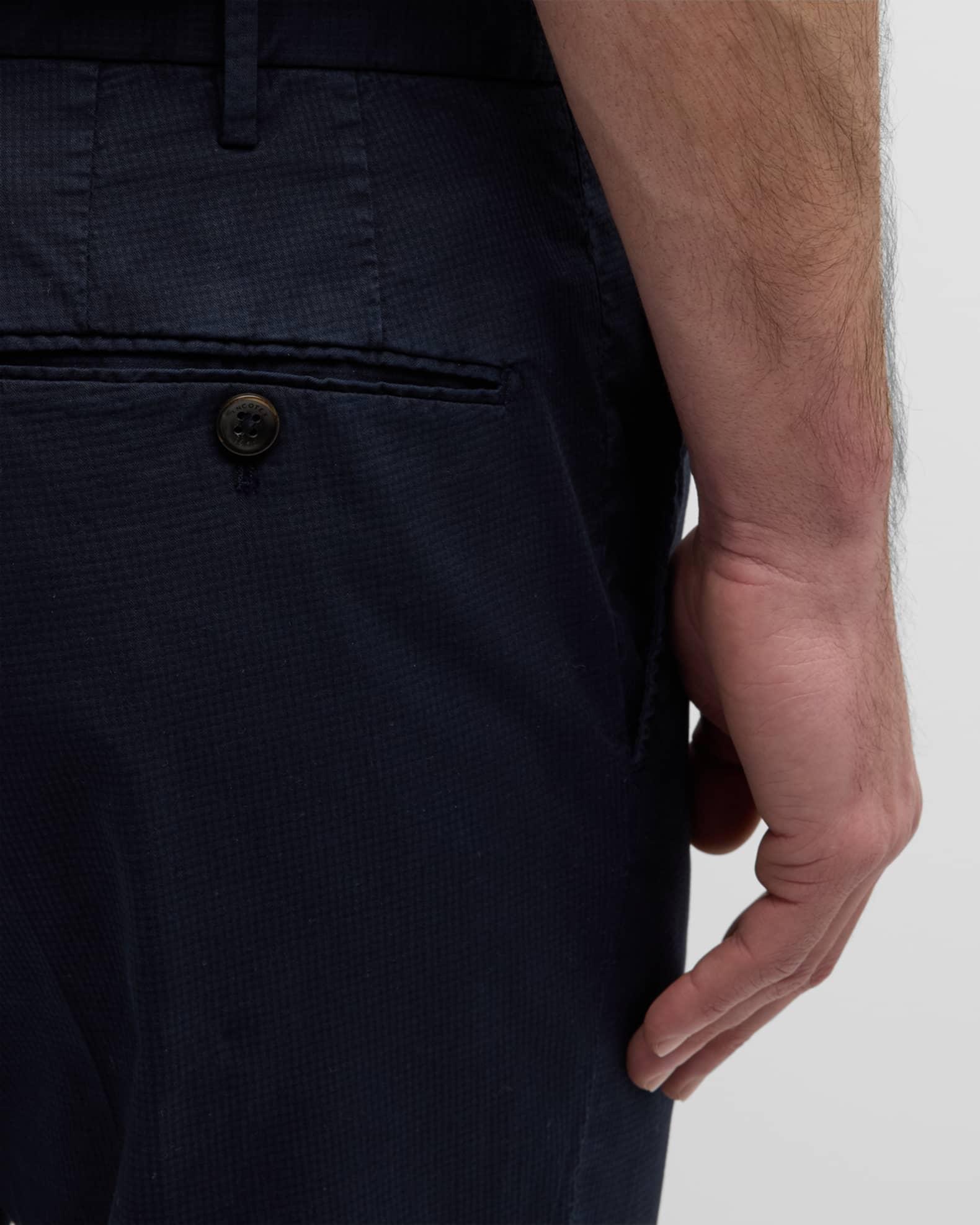 Men's Textured Solid Pants Product Image