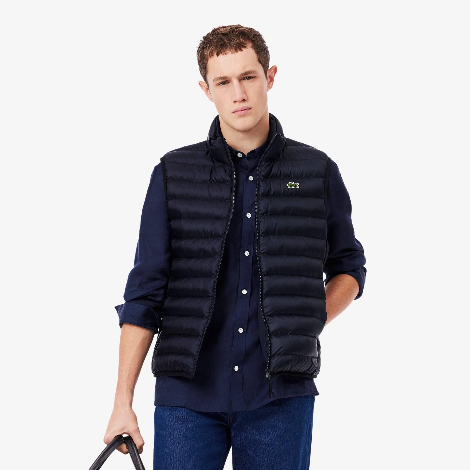 Water-Repellent Puffed Vest Product Image