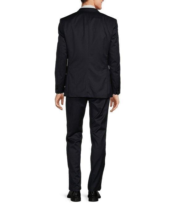 Hugo Boss Slim Fit Flat Front Solid 2-Piece Tuxedo Suit Product Image