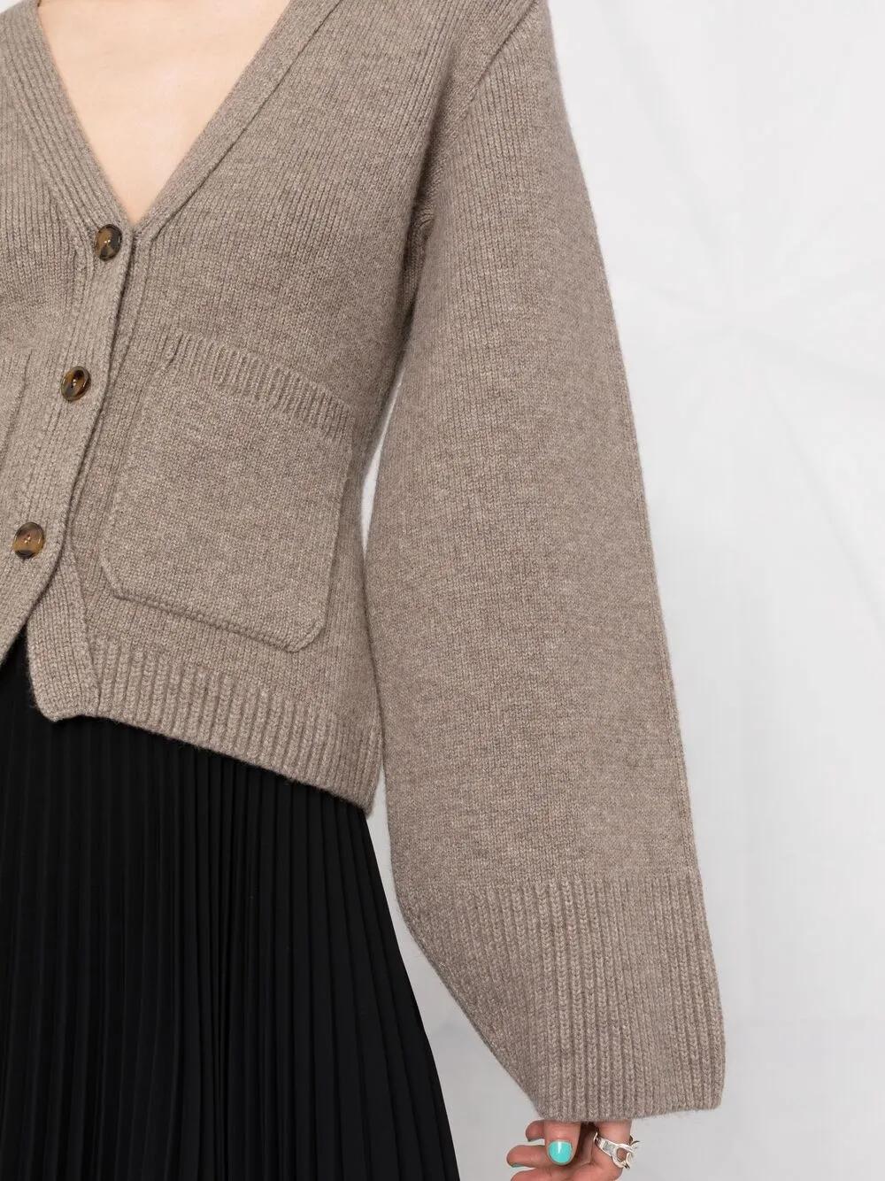 The Scarlet cashmere cardigan Product Image