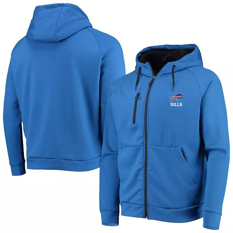 Mens Dunbrooke Royal New York Giants Shag Tri-Blend Full-Zip Raglan Hoodie Product Image