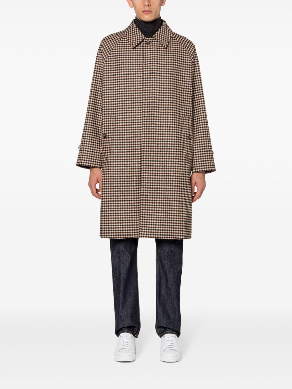 Belford checked coat Product Image