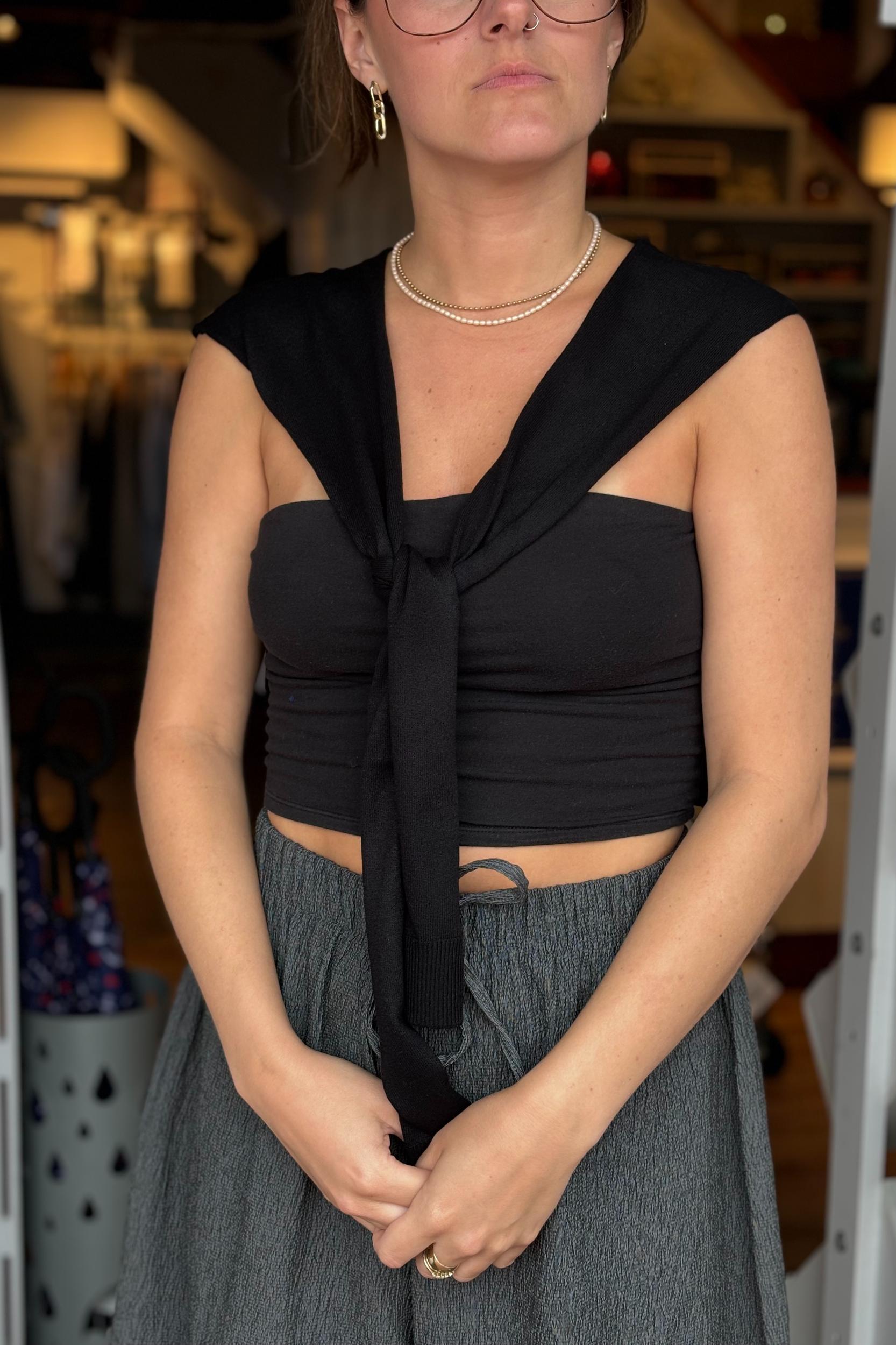 Solid Color Outer Shawl Product Image