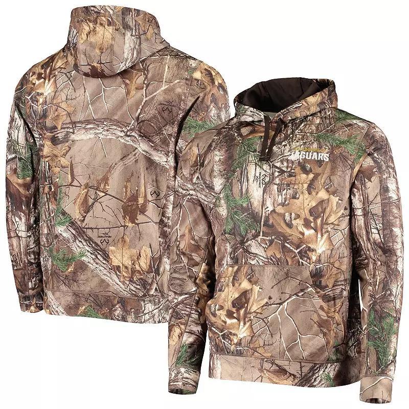 Men's Dunbrooke Realtree Camo Jacksonville Jaguars Circle Champion Tech Fleece Pullover Hoodie,  Product Image