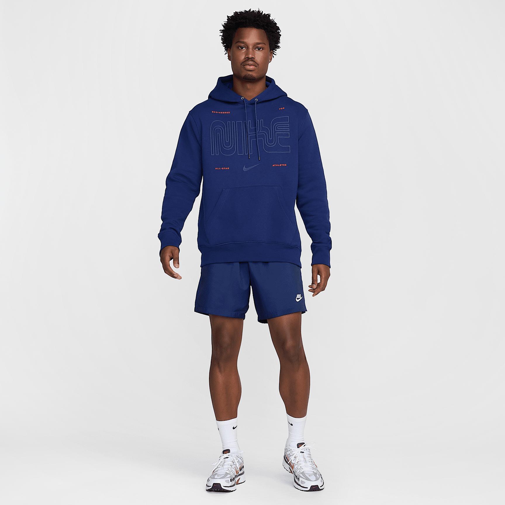 Nike Men's Club Pullover Fleece Hoodie Product Image