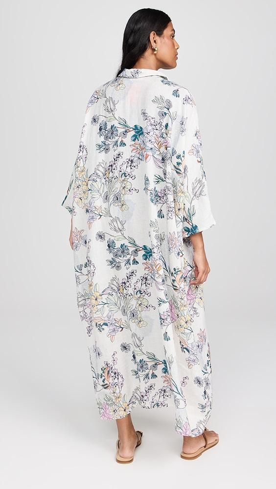 La Vie Style House Floral Linen Everyday Dress | Shopbop Product Image