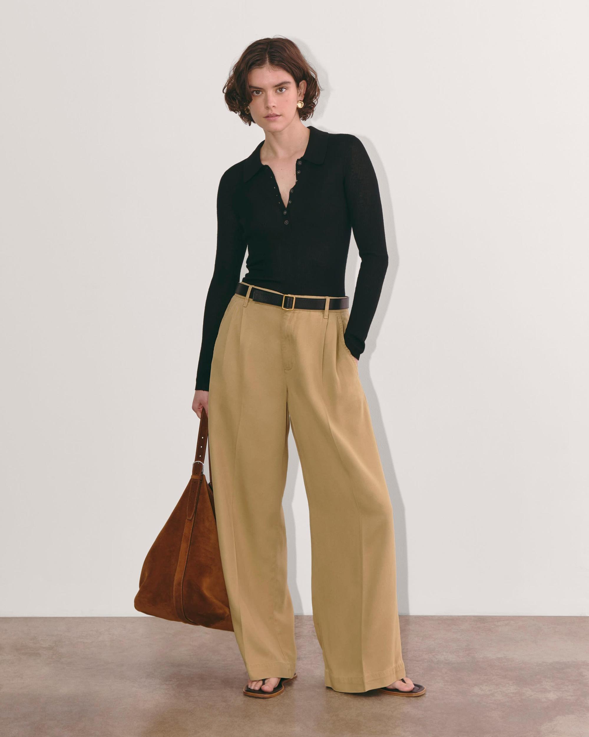 Womens Trouser in Buttersoft by Everlane Product Image