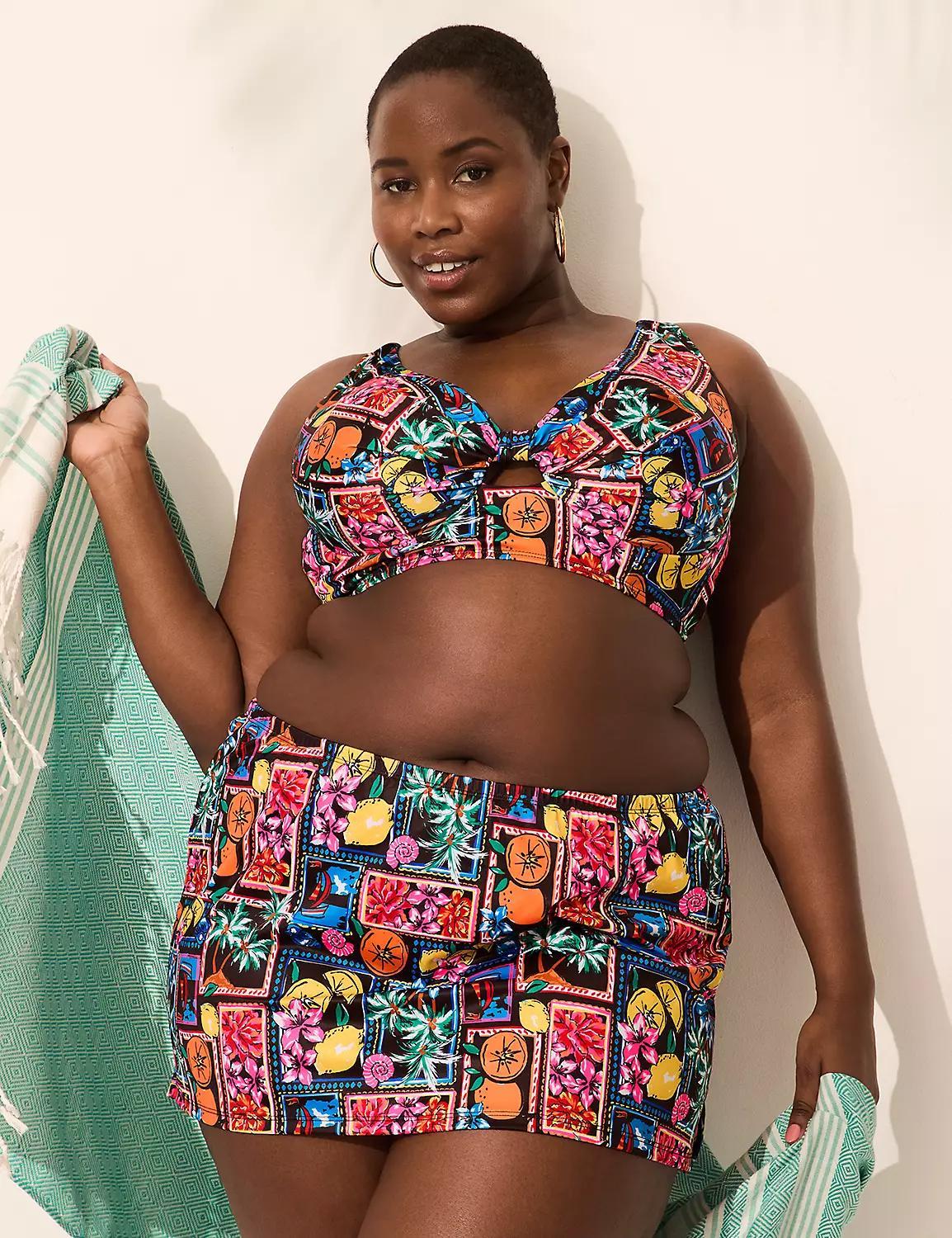 Side Slit Swim Skirt Product Image