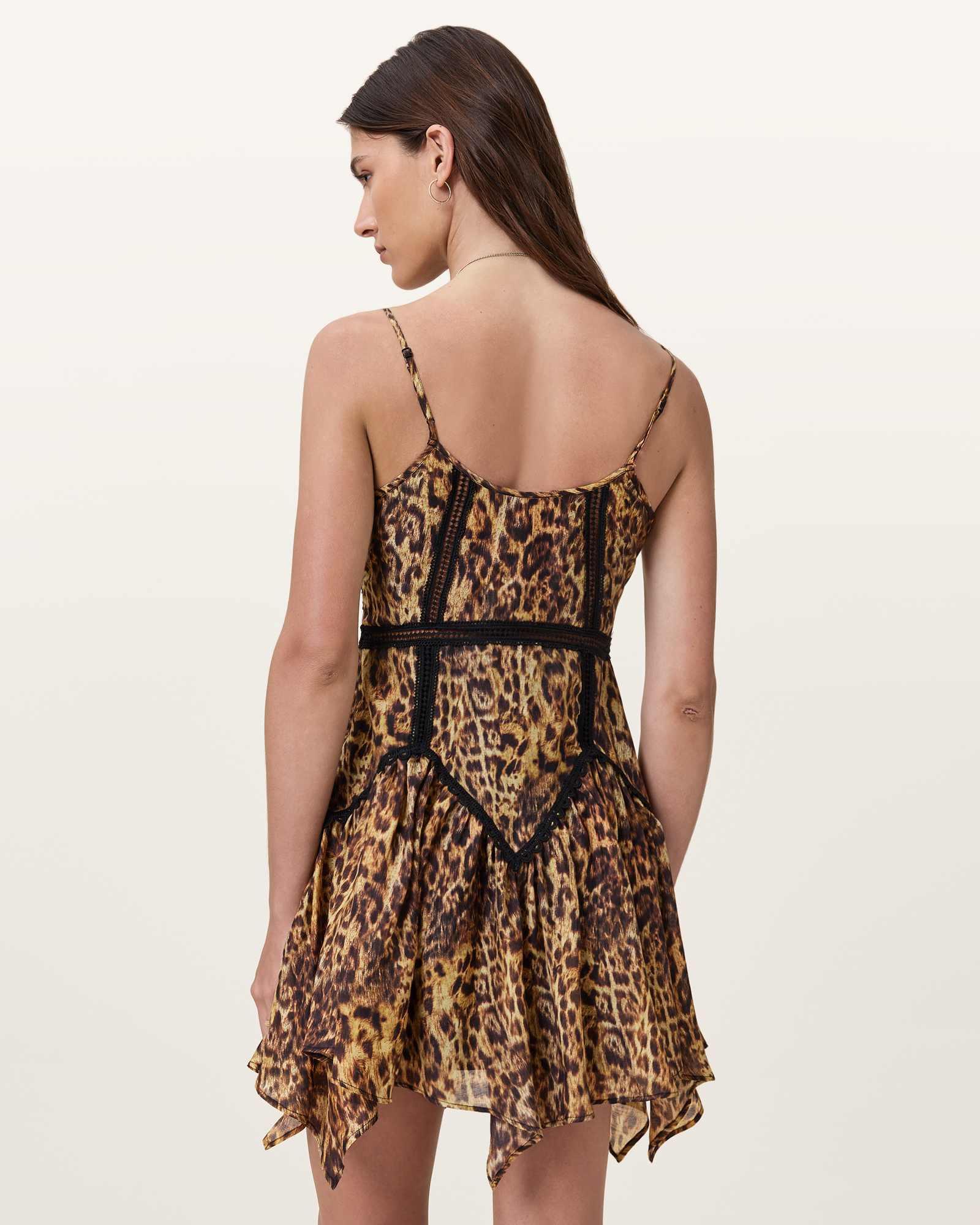 Zia Leopard Print Mini Dress Product Image