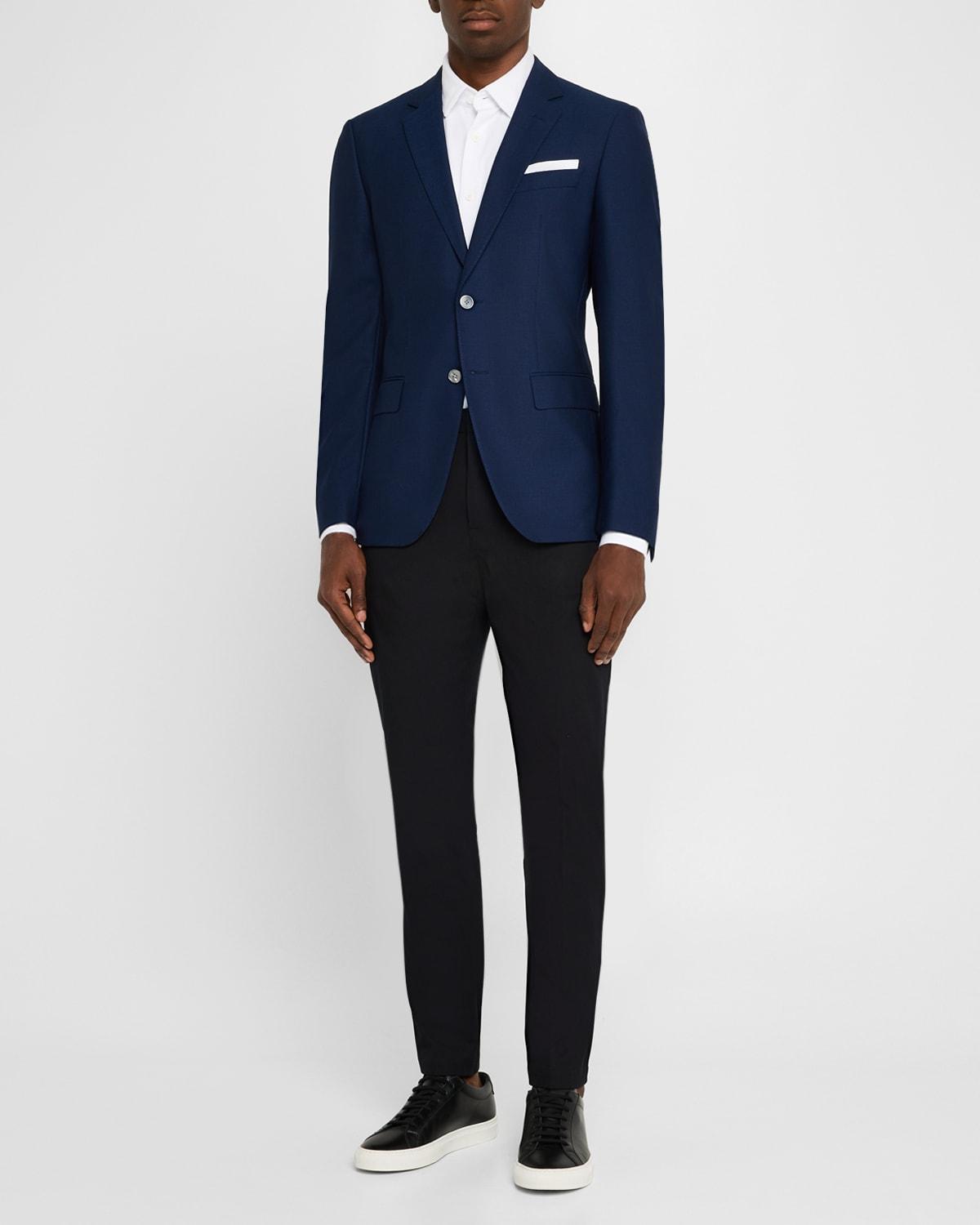 Hugo Boss Classic Fit Solid Wool Sport Coat Product Image