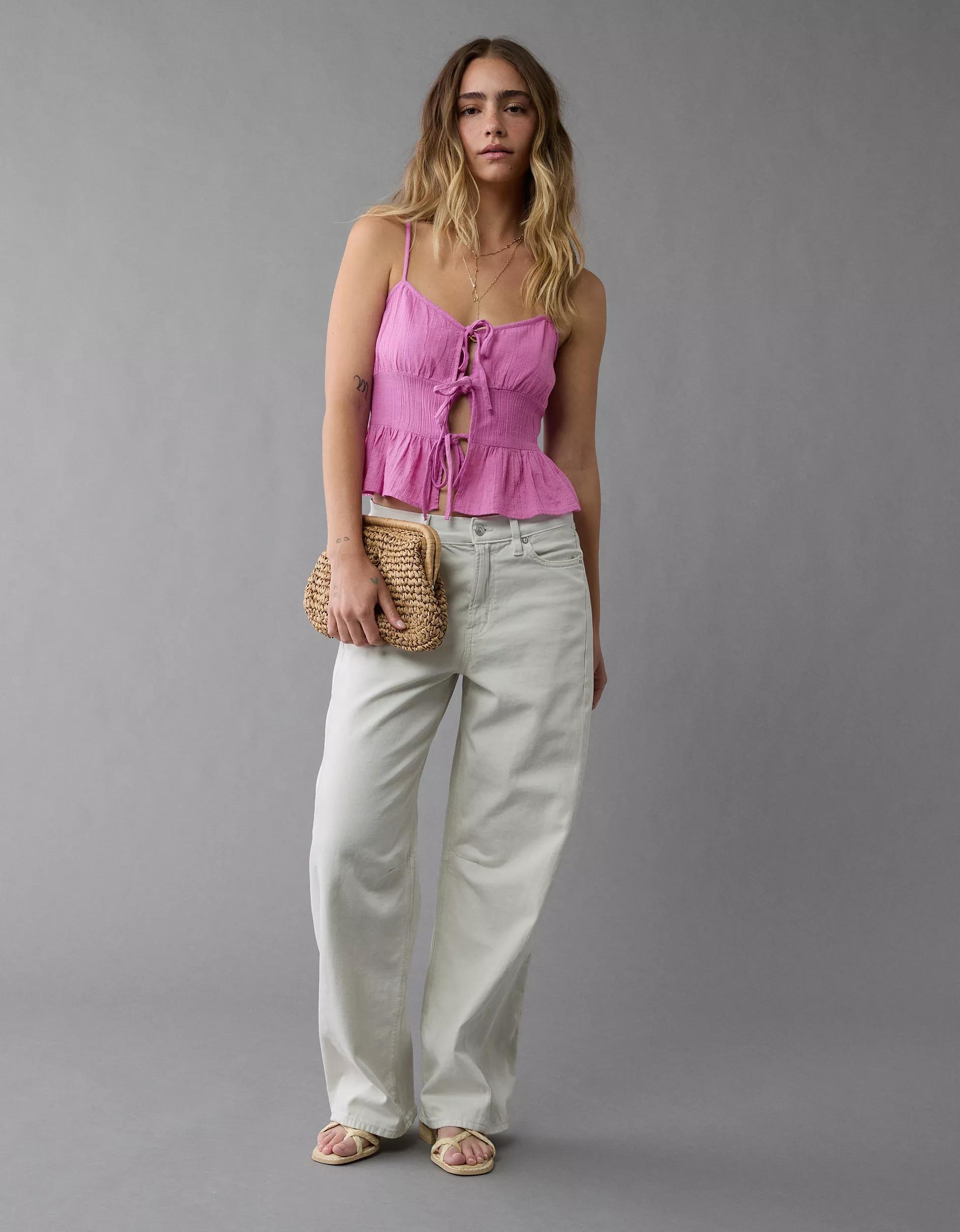 AE Tie Front Cami Product Image